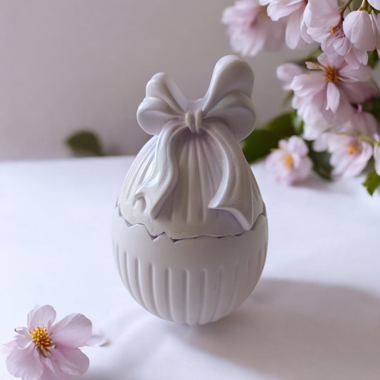  Bougies parfumées  Œuf de Pâques   Violette Royale