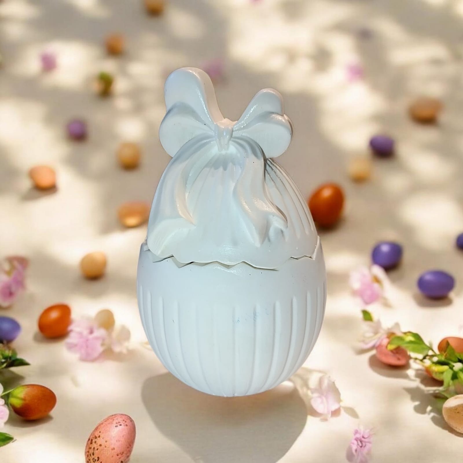 Bougies parfumées  Œuf de Pâques   Jasmin