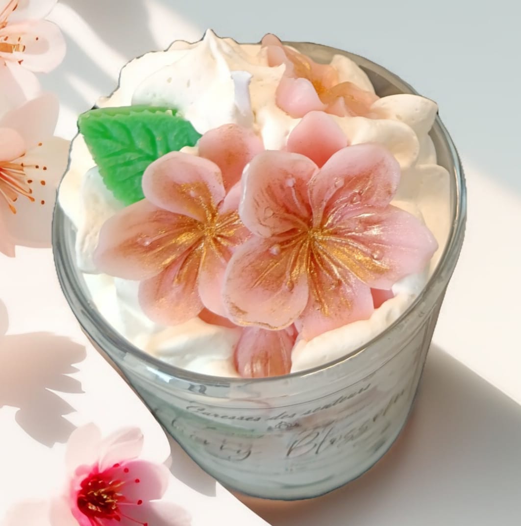 Bougie fleur de cerisier