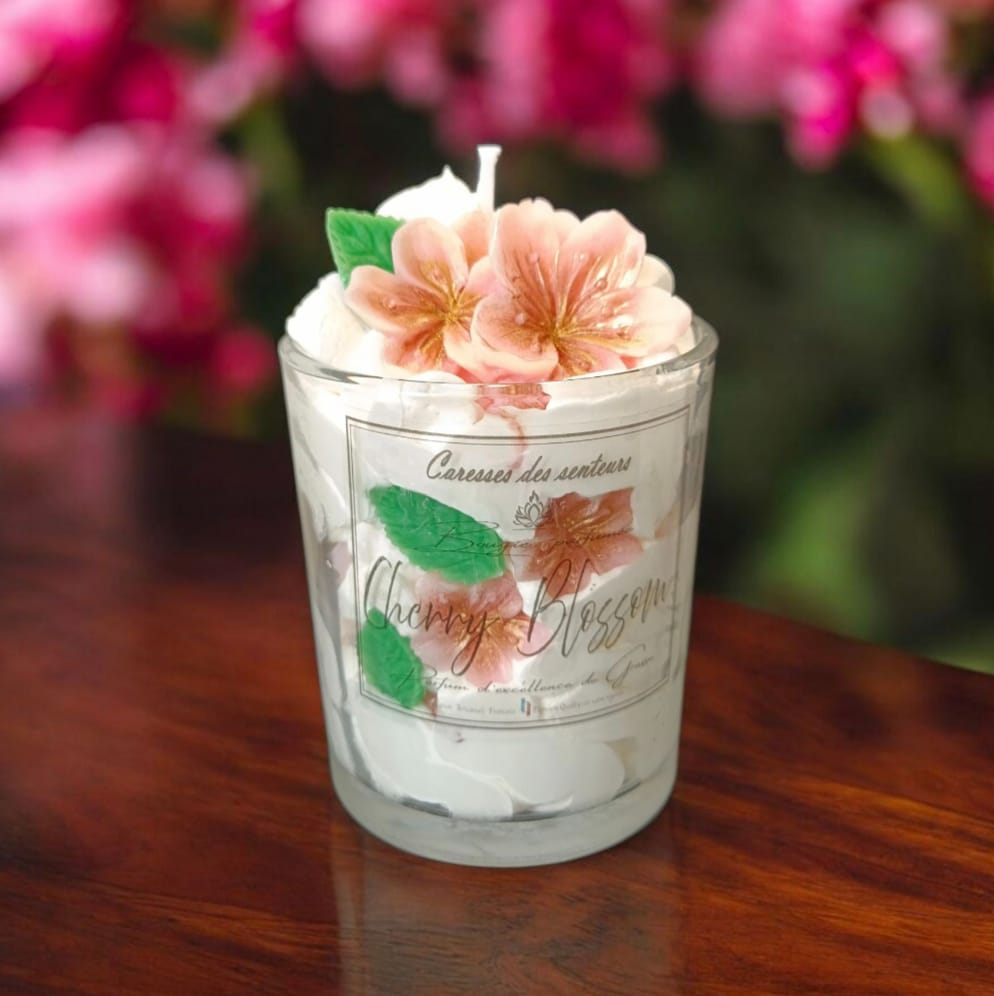 Bougie fleur de cerisier