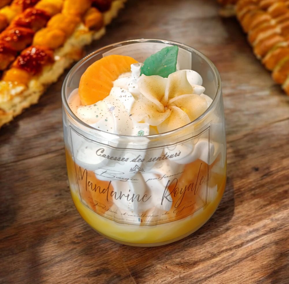  Bougies Gourmandes Mandarine Royal