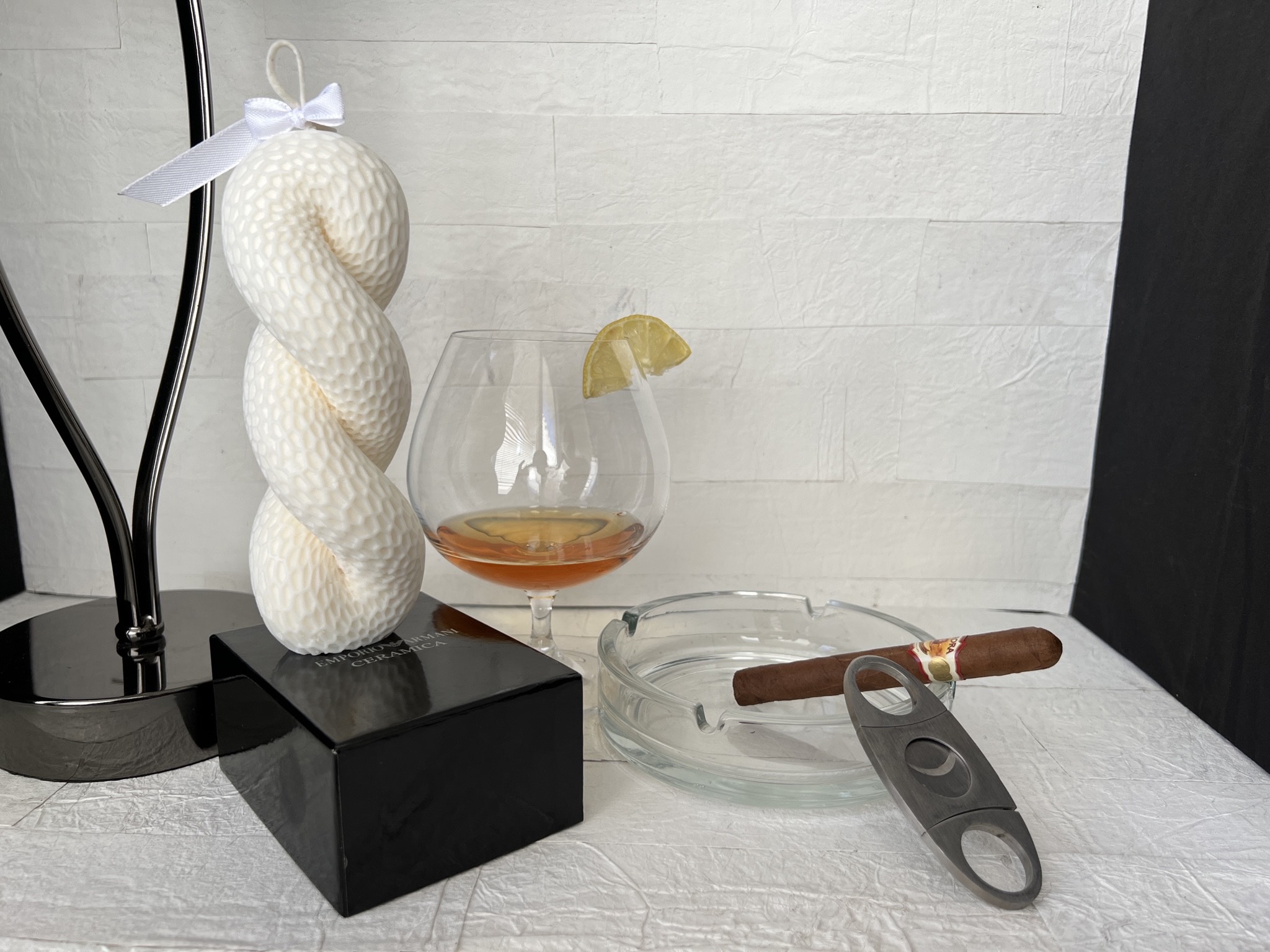 Bougie Décorative Artisanale-" Malvina" 