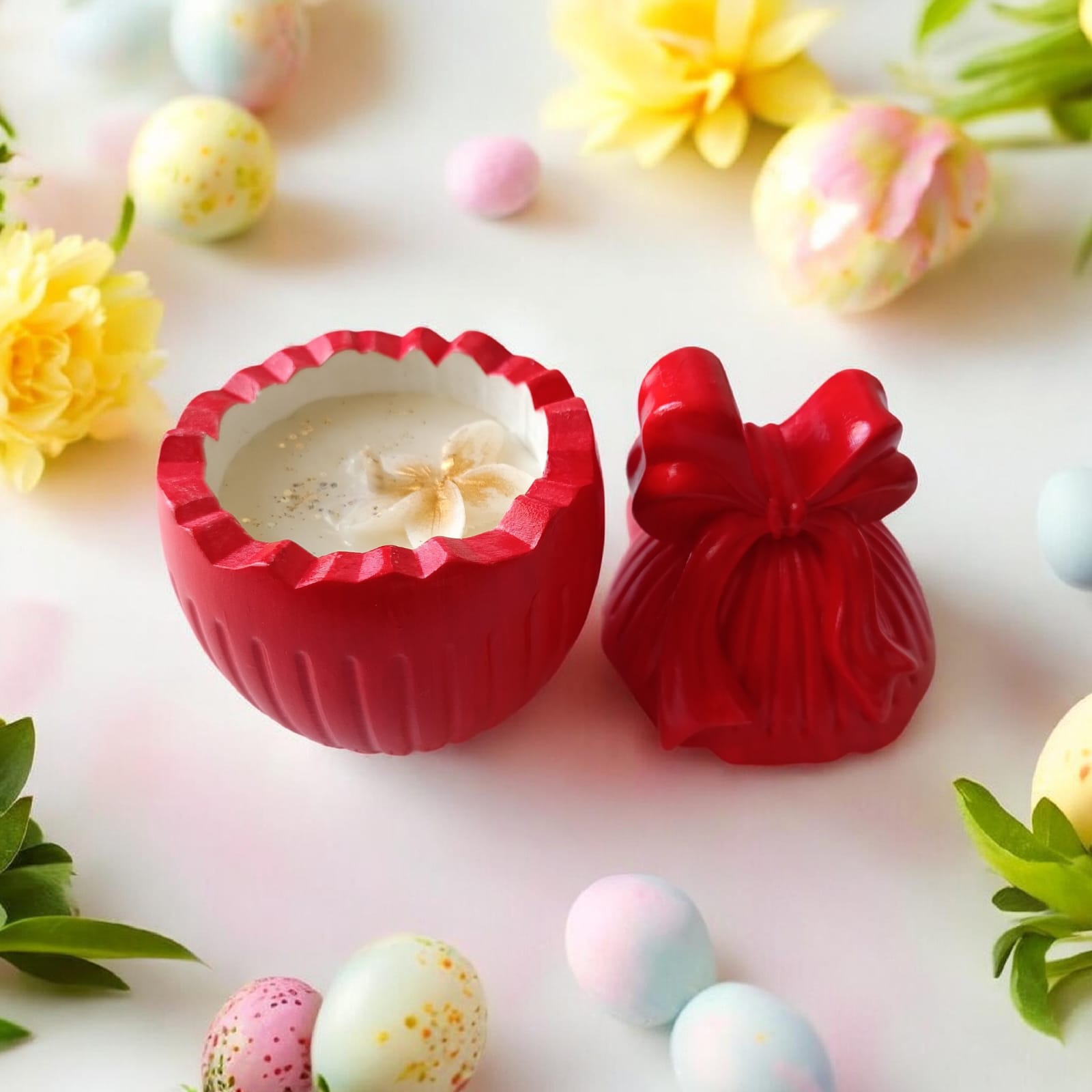  Bougies parfumées  Œuf de Pâques  Muguet