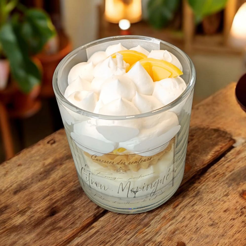 Bougies Gourmandes Citron meringué