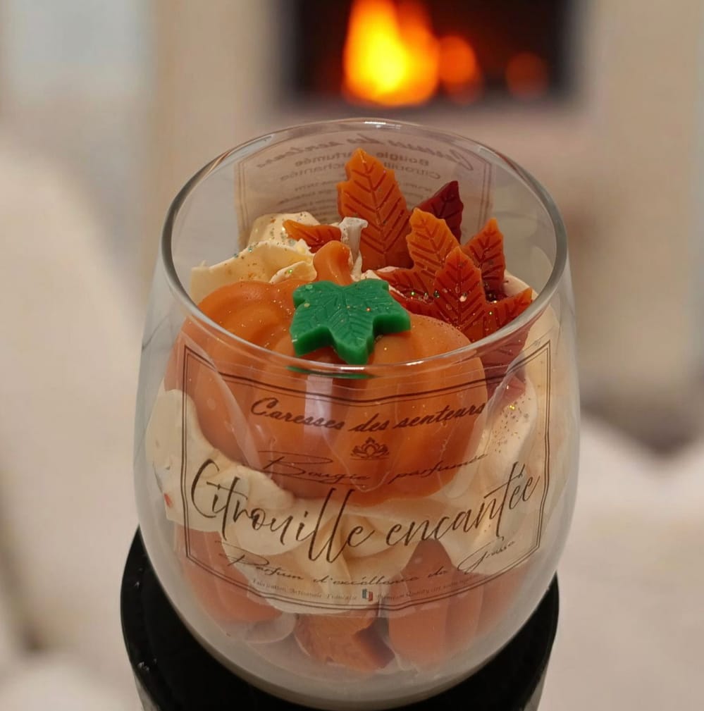 Bougies Gourmandes Citrouille enchantée