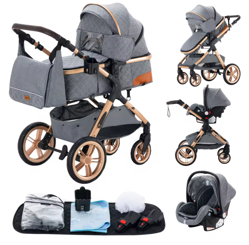 Carrinho 3 em 1 Premium