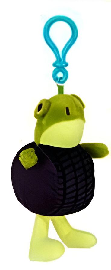 Brain Rot Plush Keychain Charm