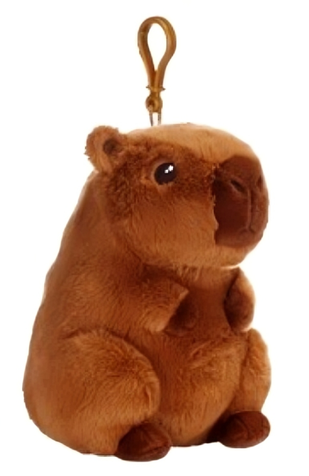 Cuddly Capybara Keychain Charm