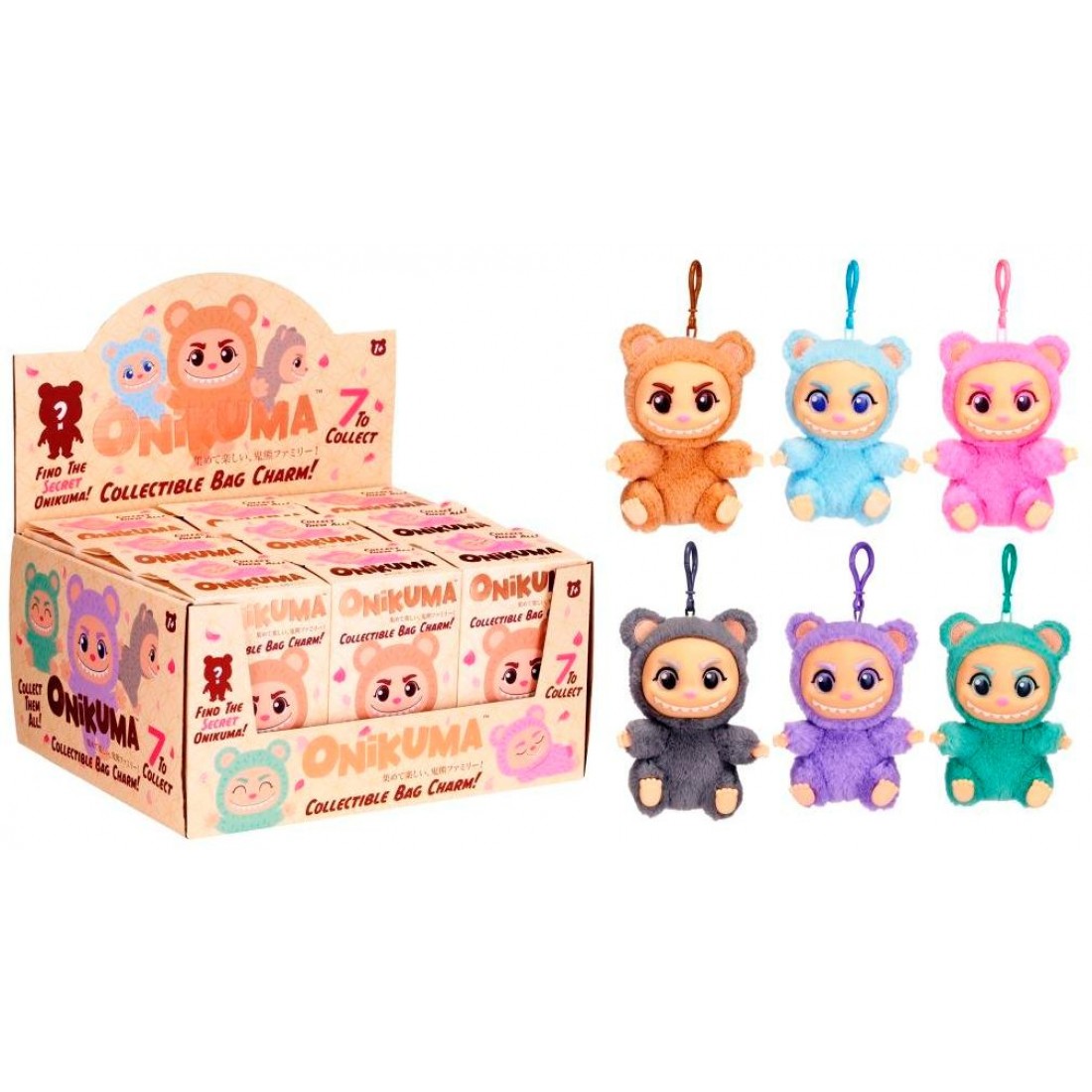 Onikuma Blind Box Vinyl Plush