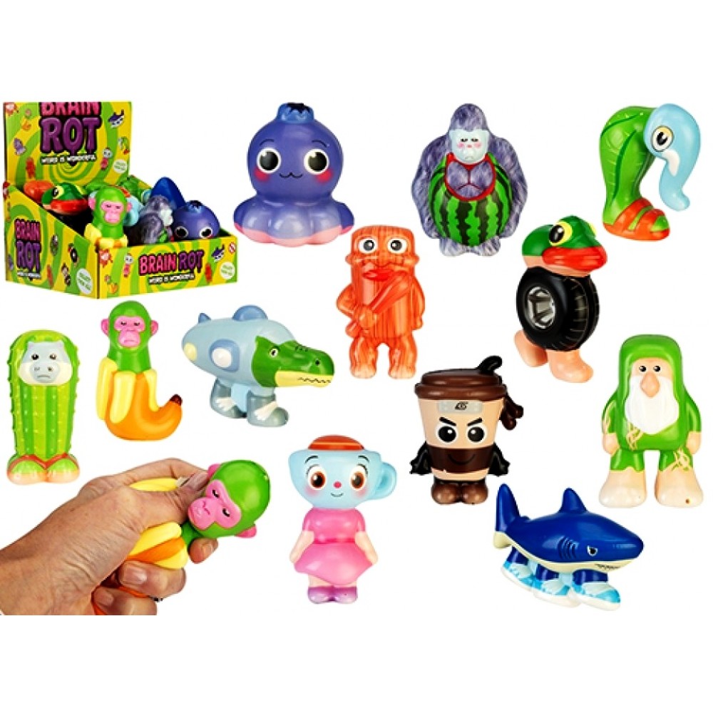 Brain Rot Squishy Toy