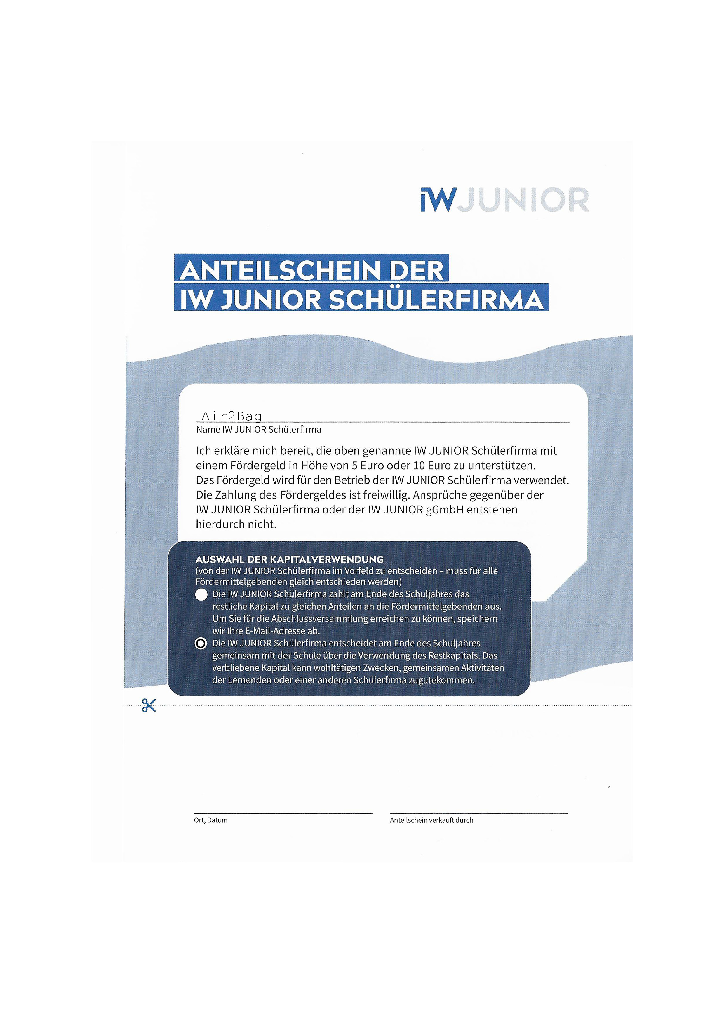 Förderurkunde Edition 5