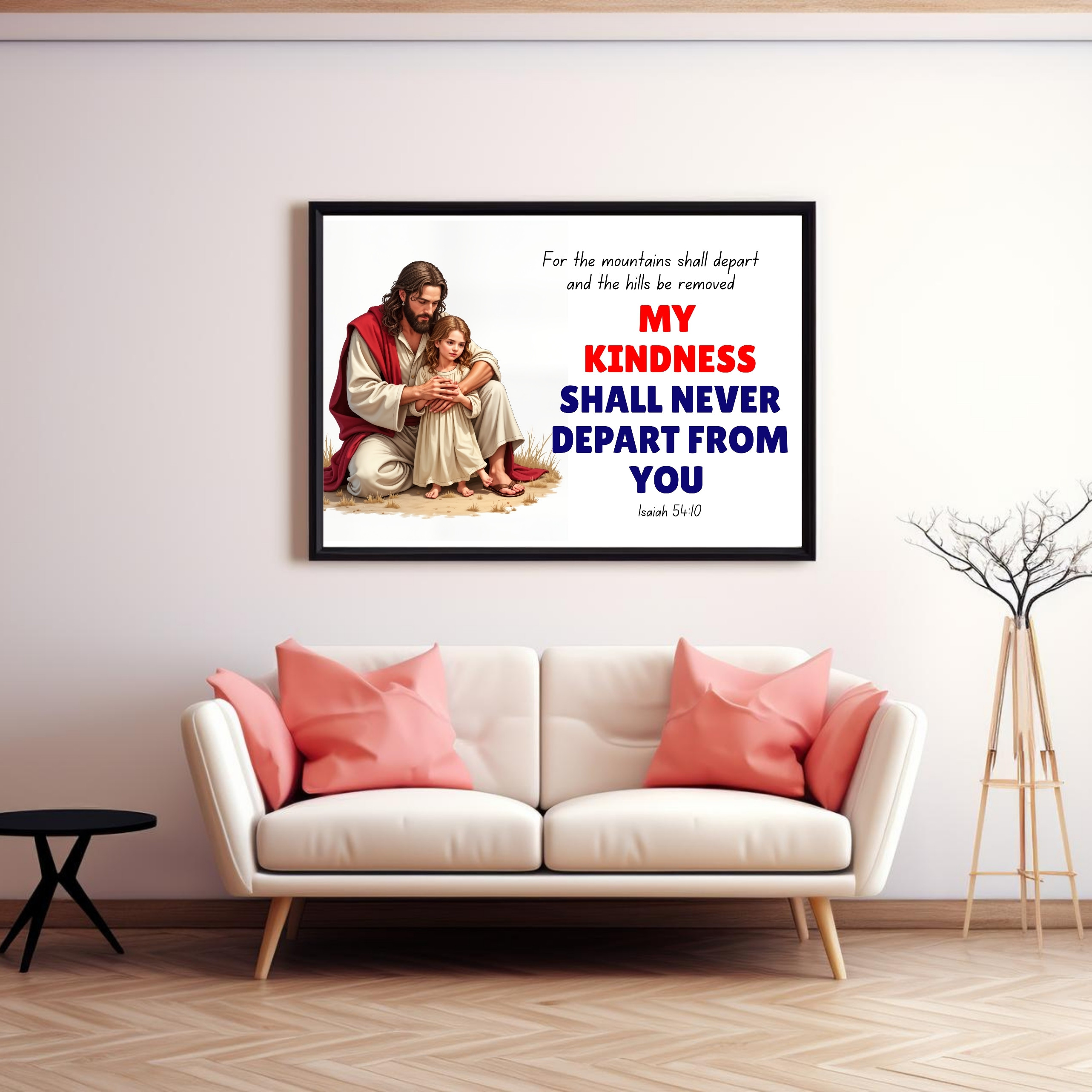 MY KINDNESS SHALL NEVER FAILS