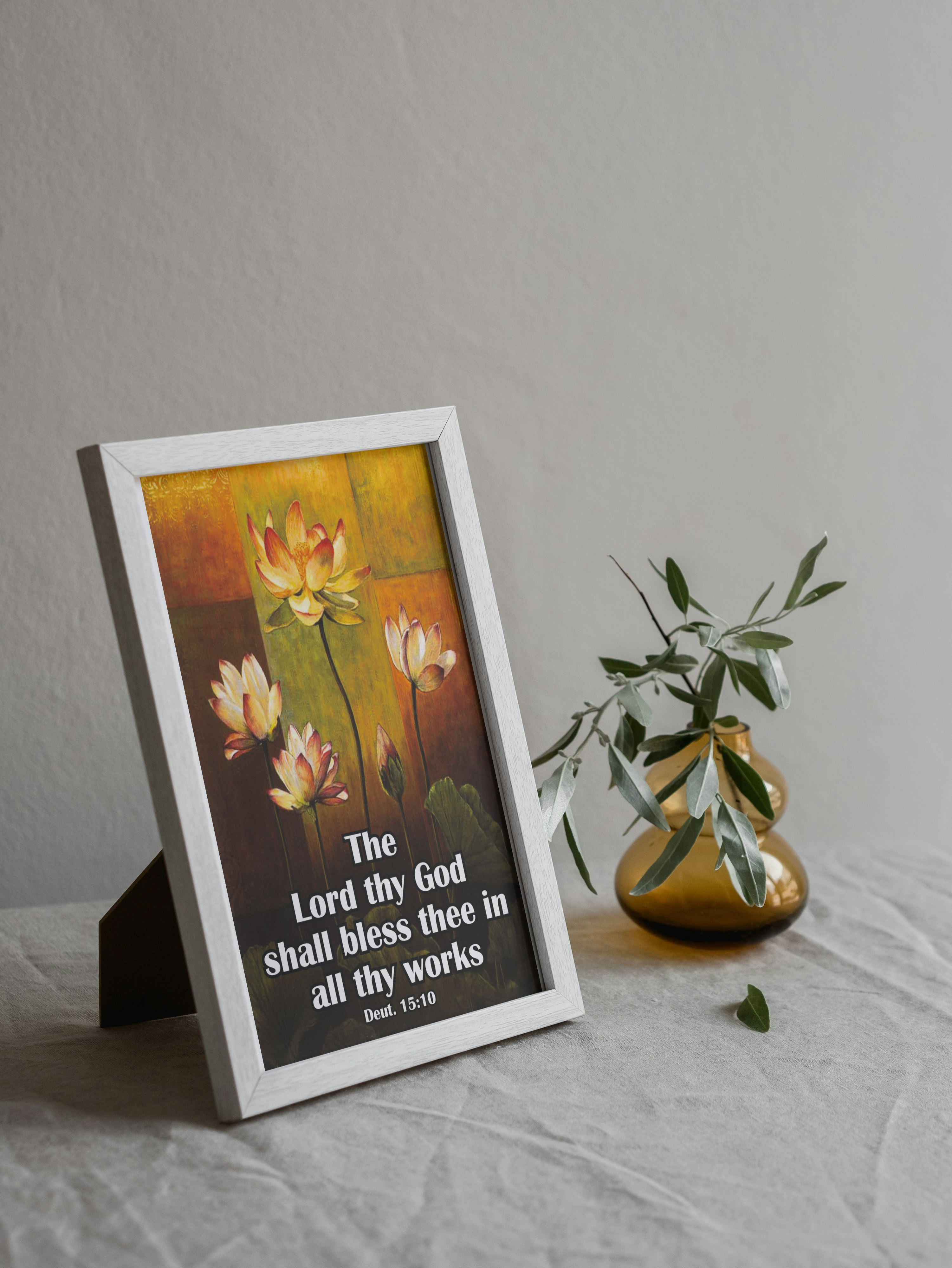 GOD BLESS ALL THY WORK