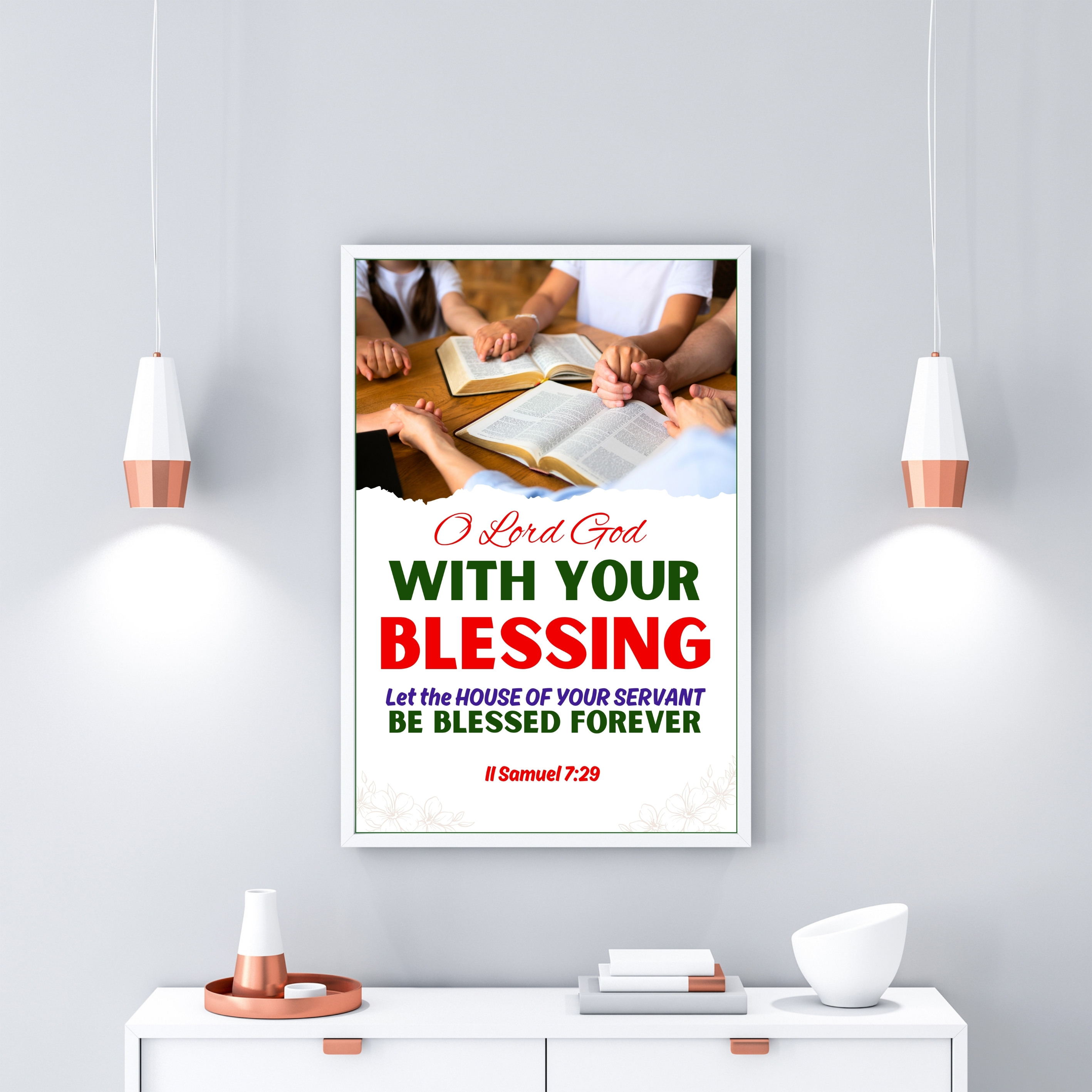 WITH THY BLESSING, LET THE HOUSE OF YOUR SERVANT 