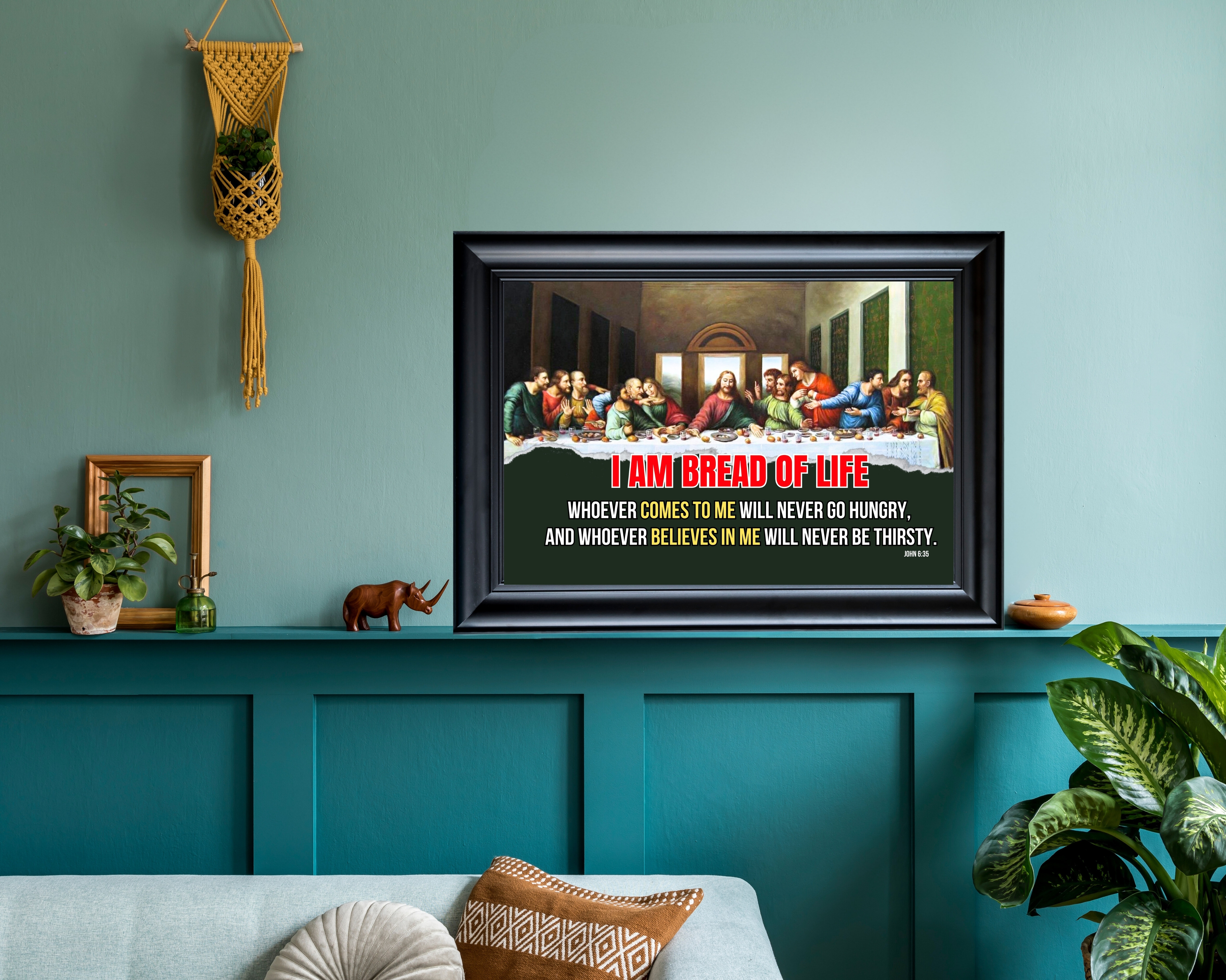 The Last Supper Wall Frame