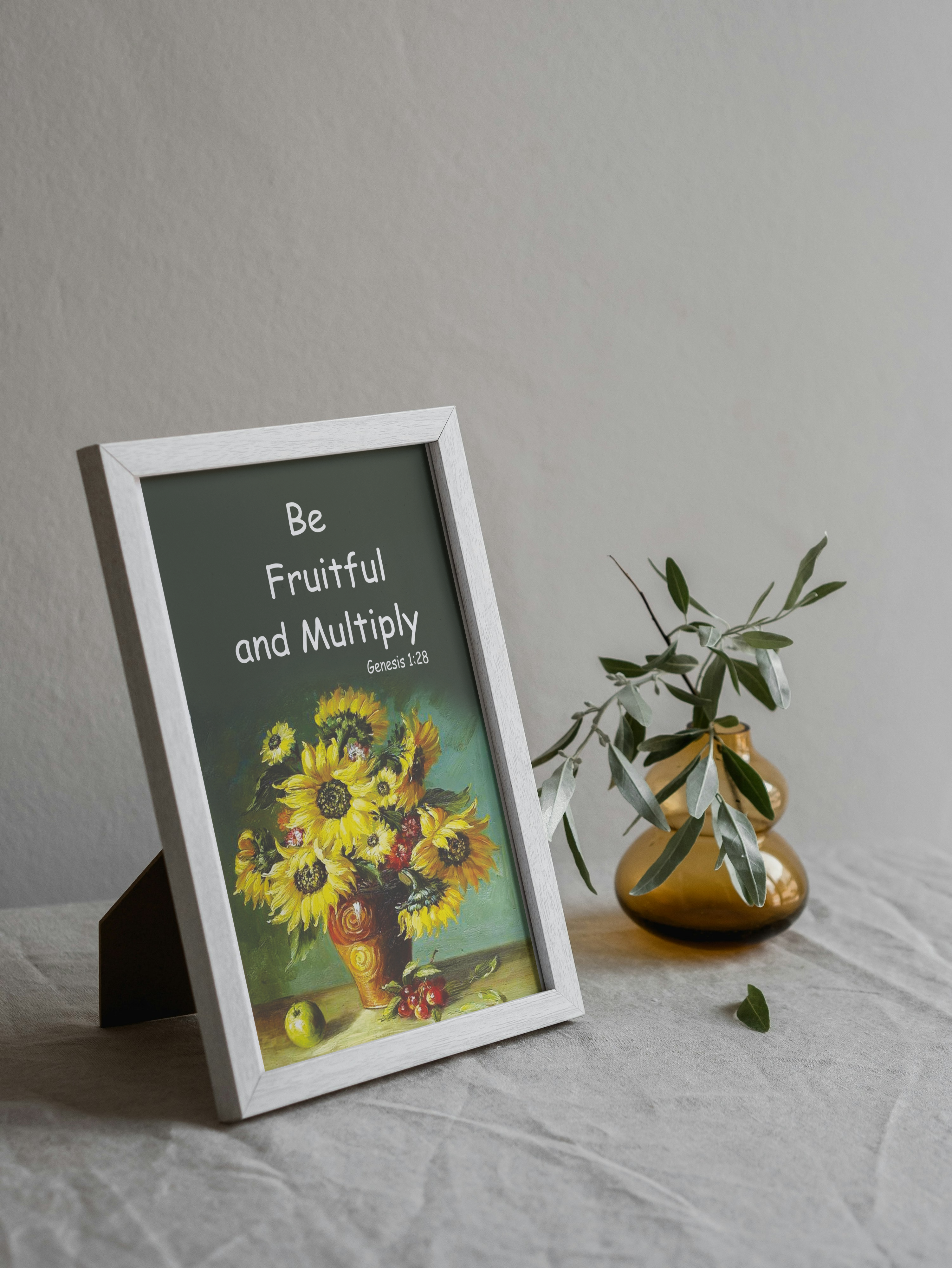 BE FRUITFUL AND MULTIPLY 