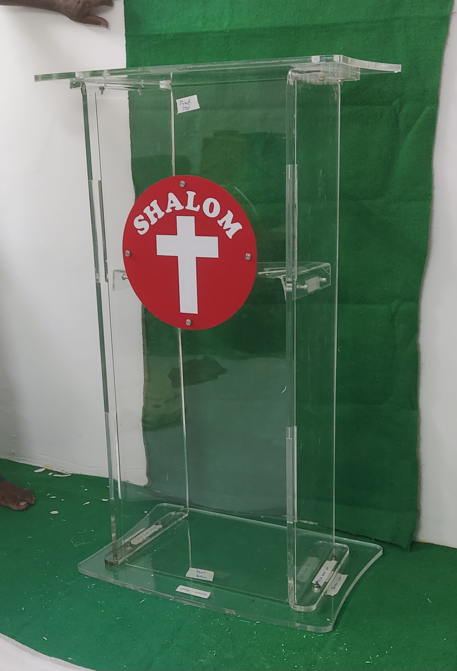 Acrylic Church Podium