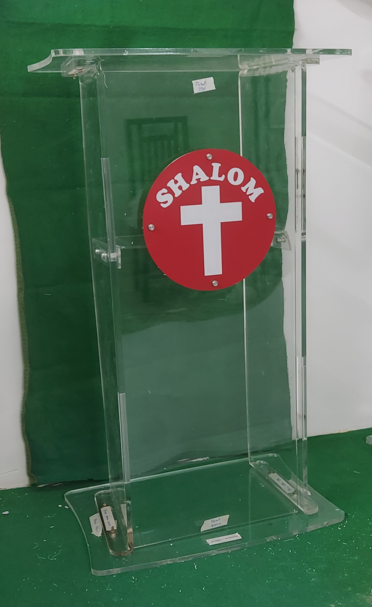 Acrylic Church Podium