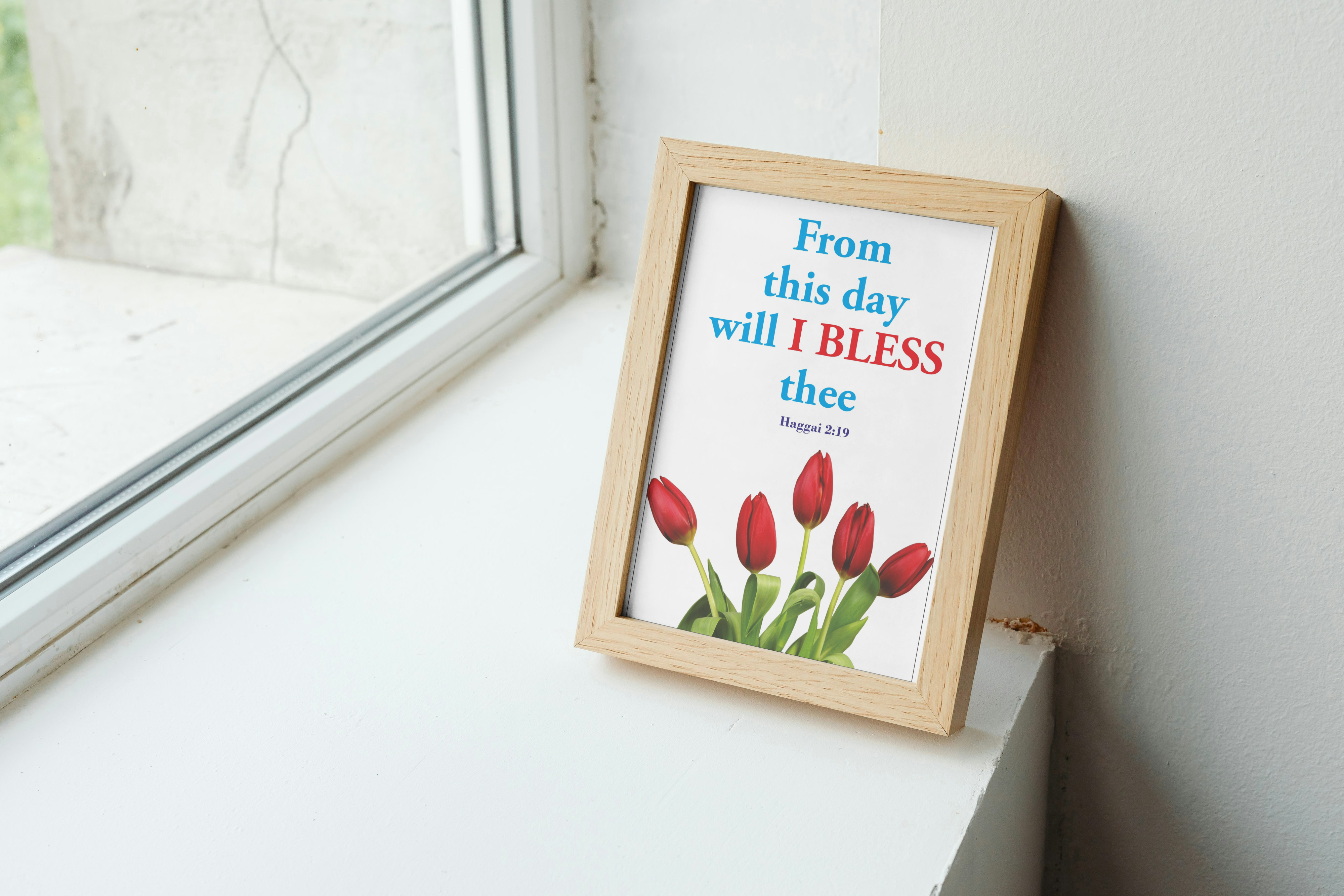 FROM THIS DAY I WILL BLESS YOU