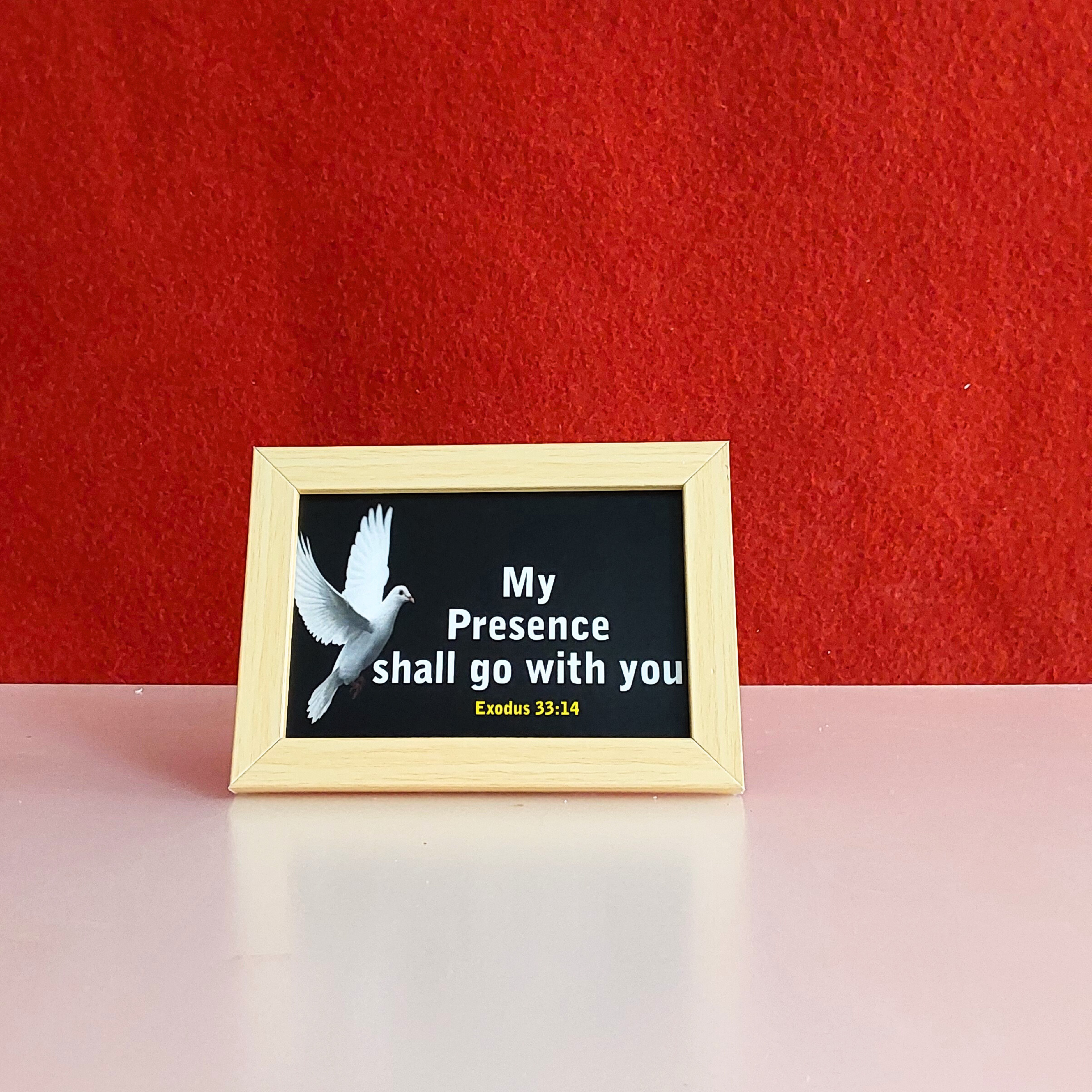 MY PRESENCE SHALL GO WITH YOU 