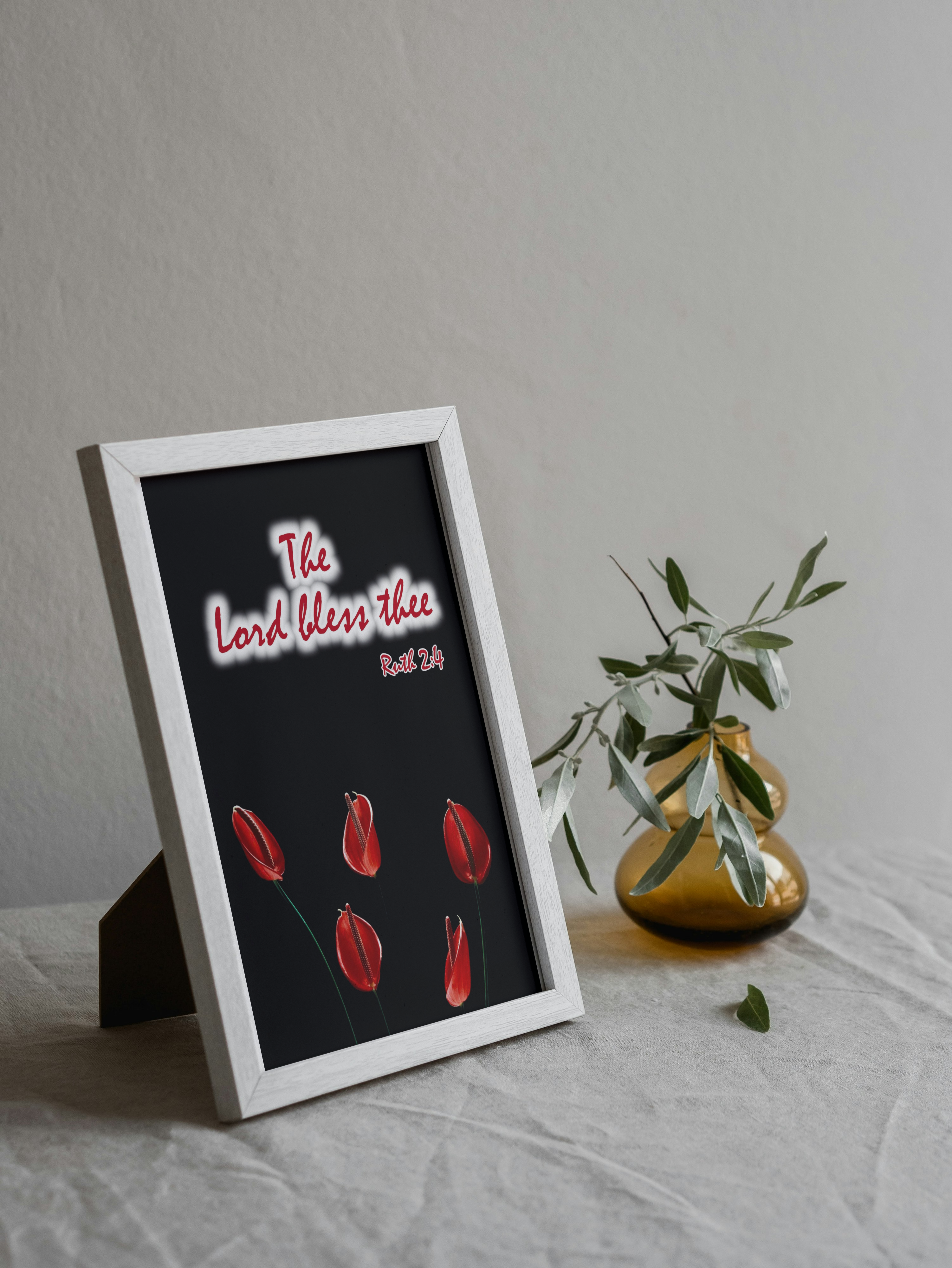 THE LORD BLESS - TABLE TOP FRAMES
