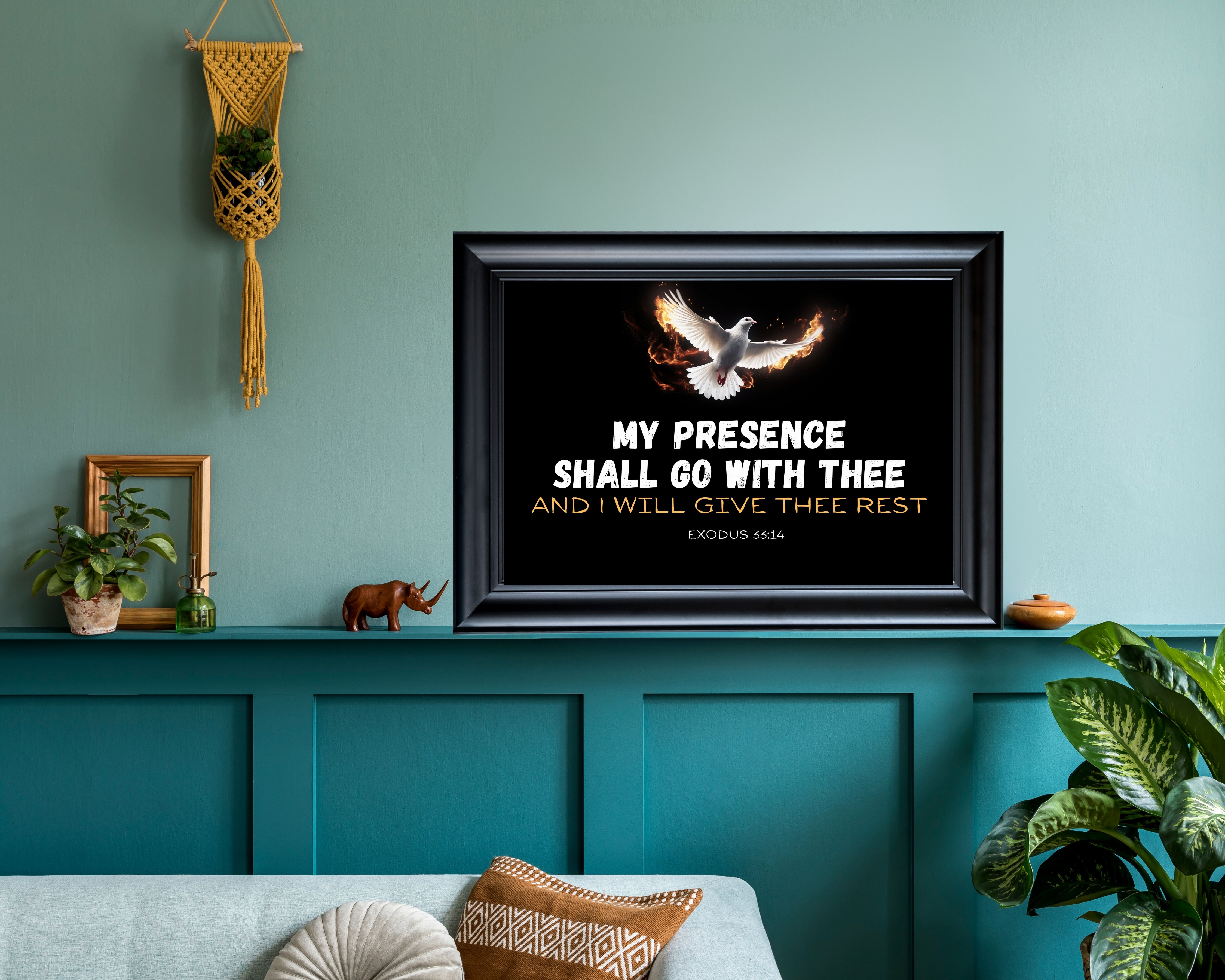 My Presence shall go with you