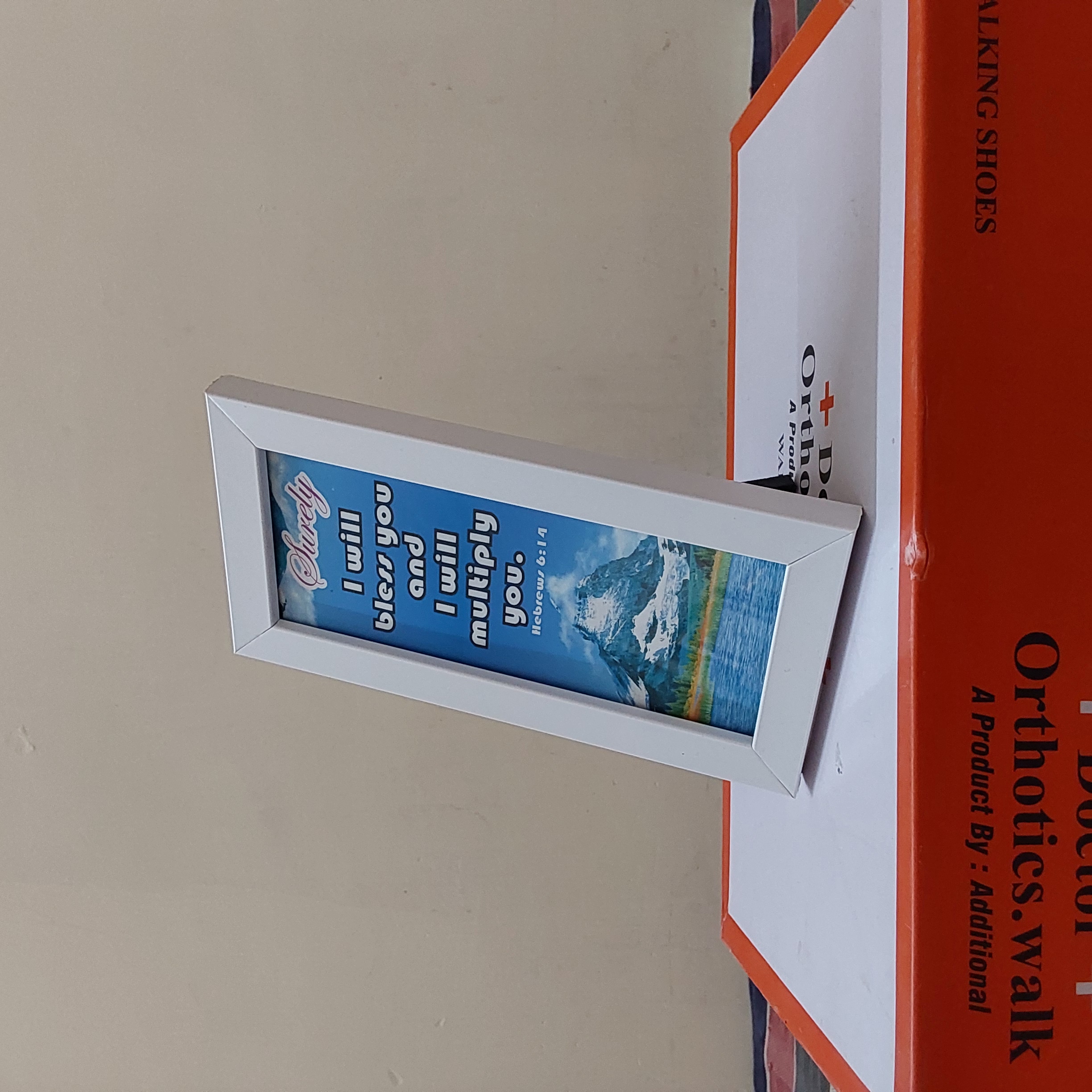 Framed Inspirational Quote