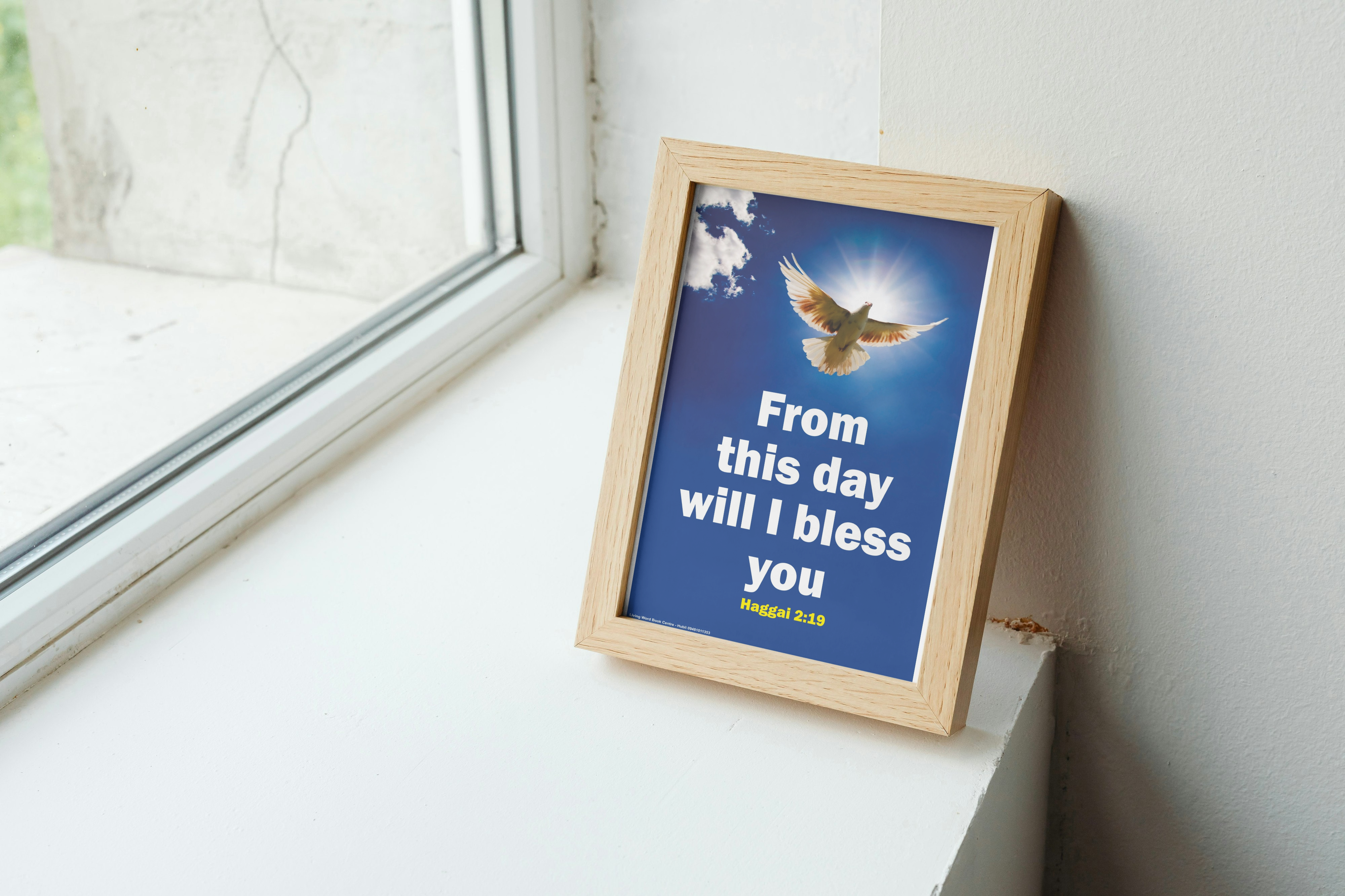 FROM THIS DAY I WILL BLESS YOU 