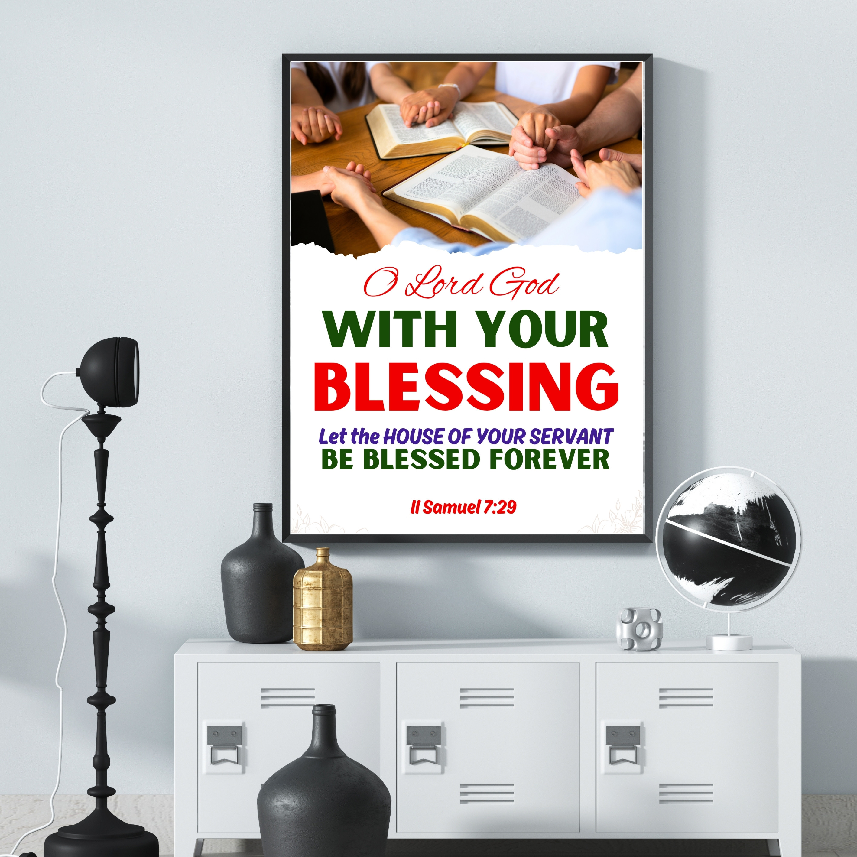 WITH THY BLESSING, LET THE HOUSE OF YOUR SERVANT 