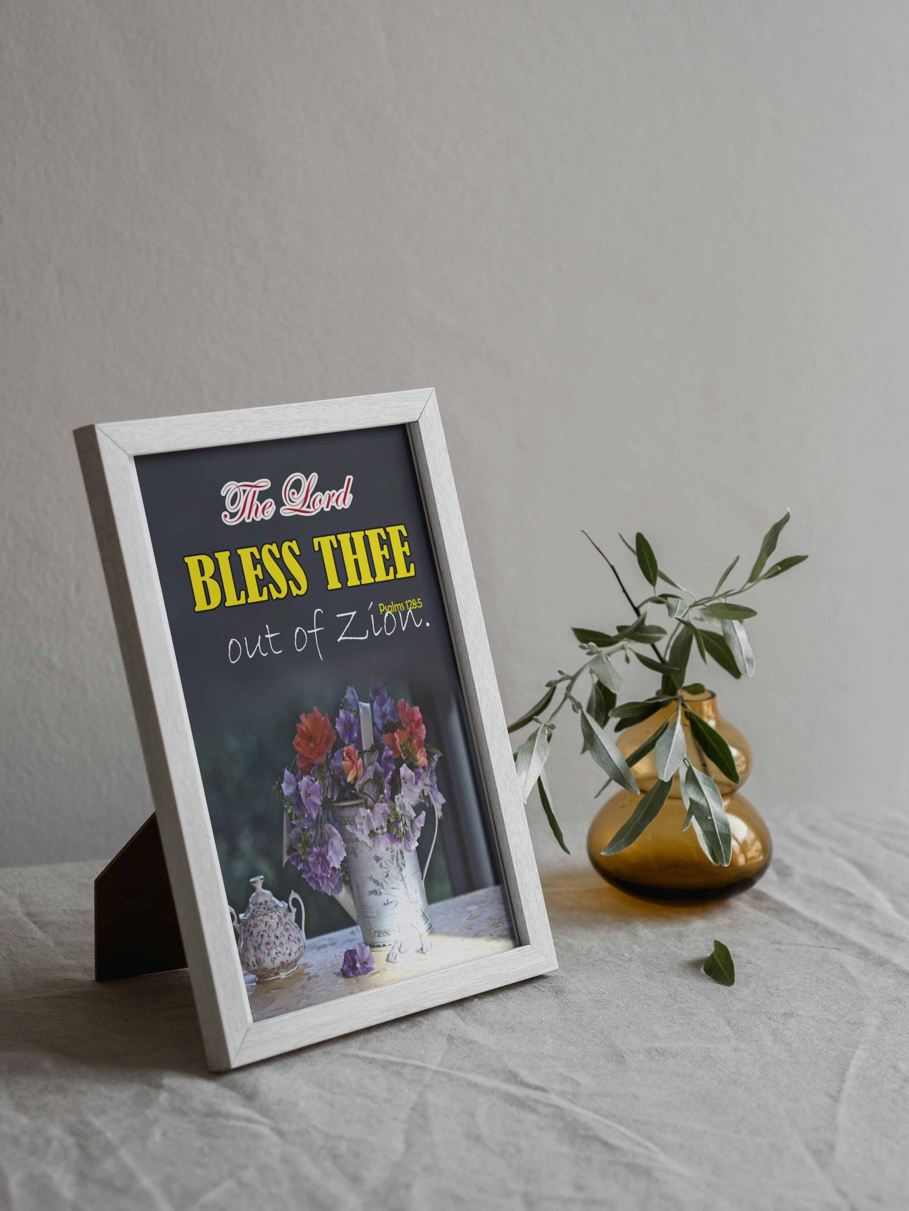 THE LORD BLESS OUT OF ZION 