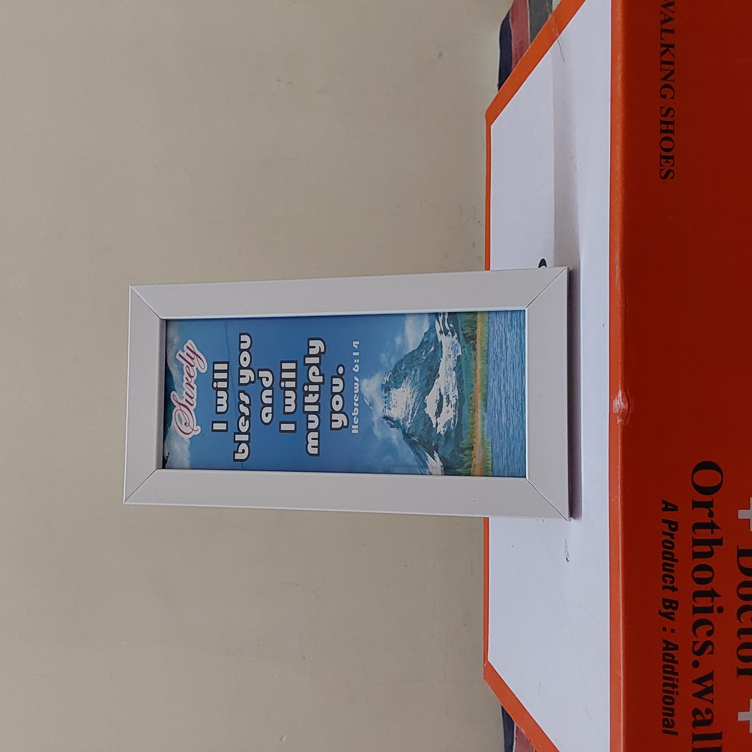 Framed Inspirational Quote