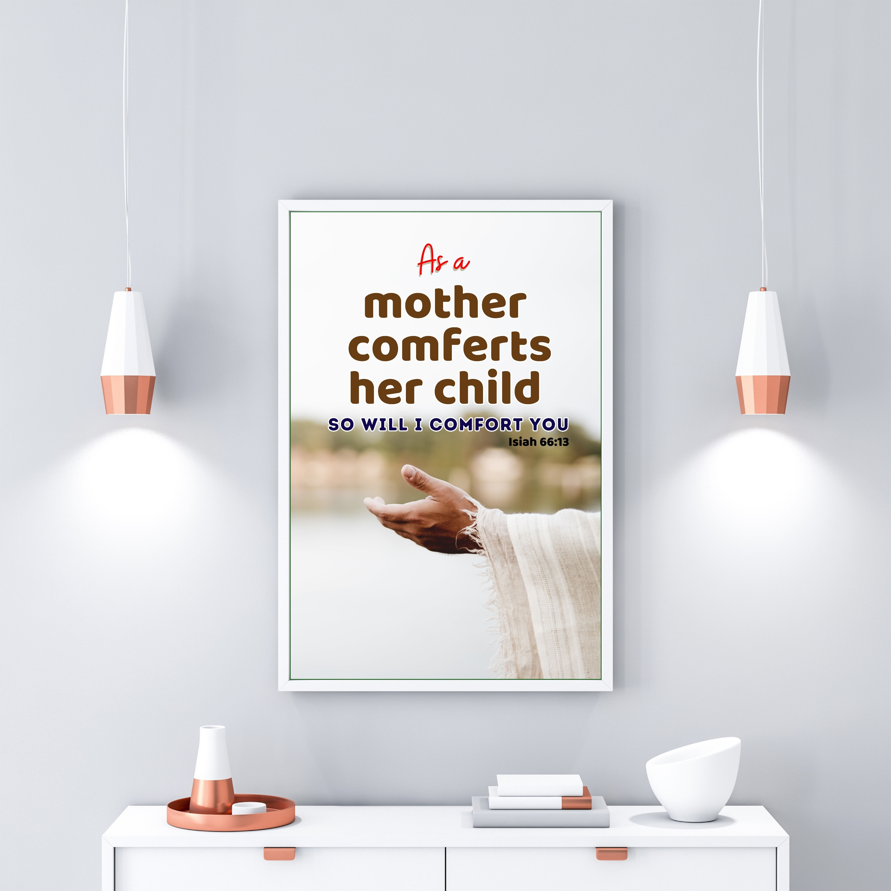 AS MOTHER COMFORT HER CHILD