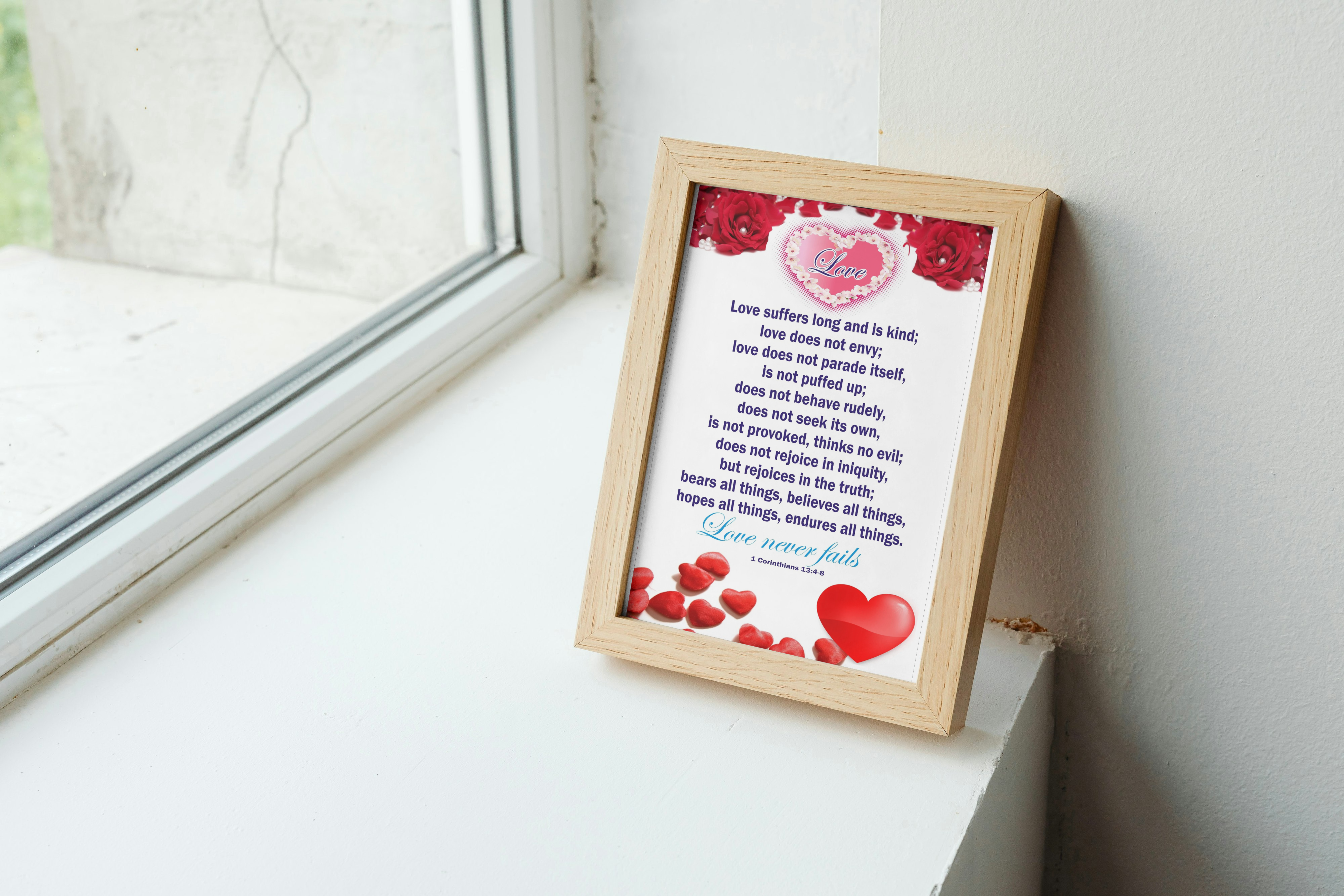 LOVE IS PATIENT AND KIND