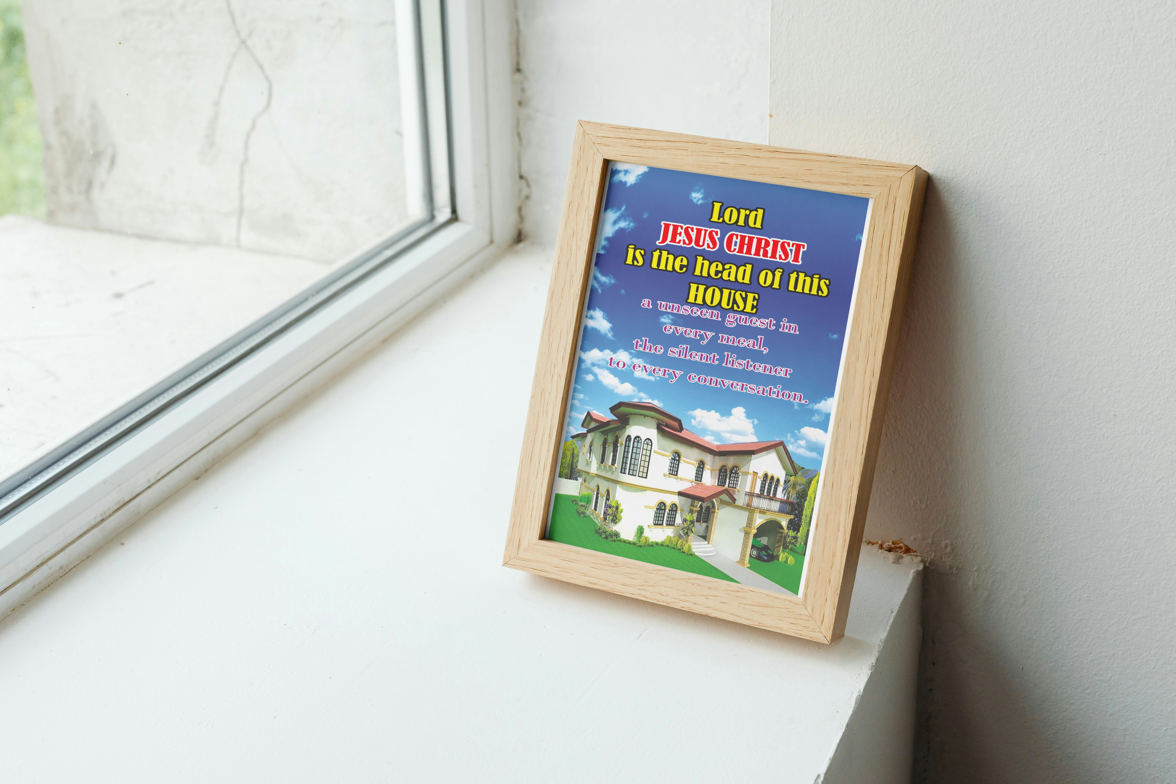 LORD JESUS CHRIST IS THE HEAD OF THIS HOUSE