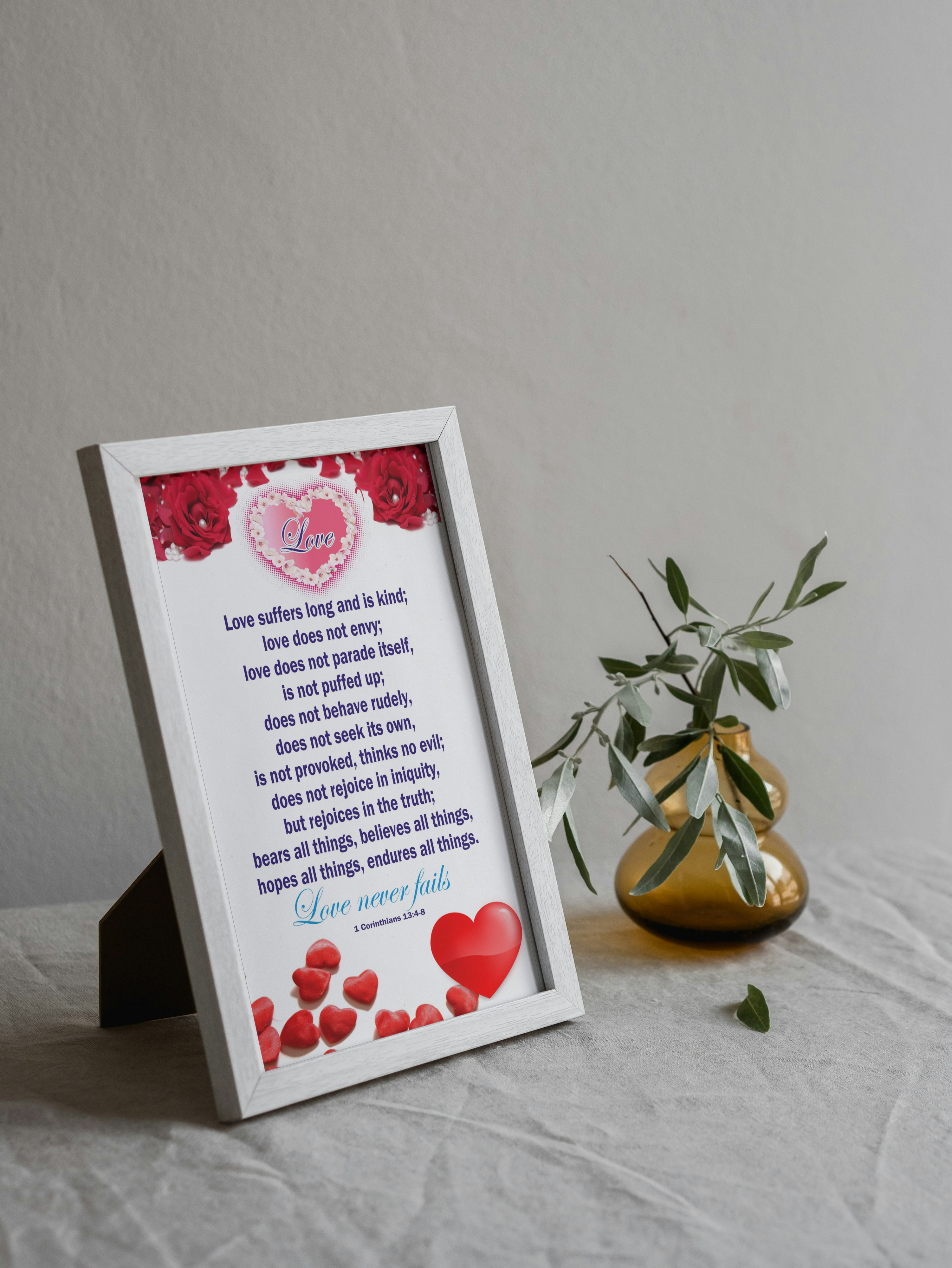 LOVE IS PATIENT AND KIND 