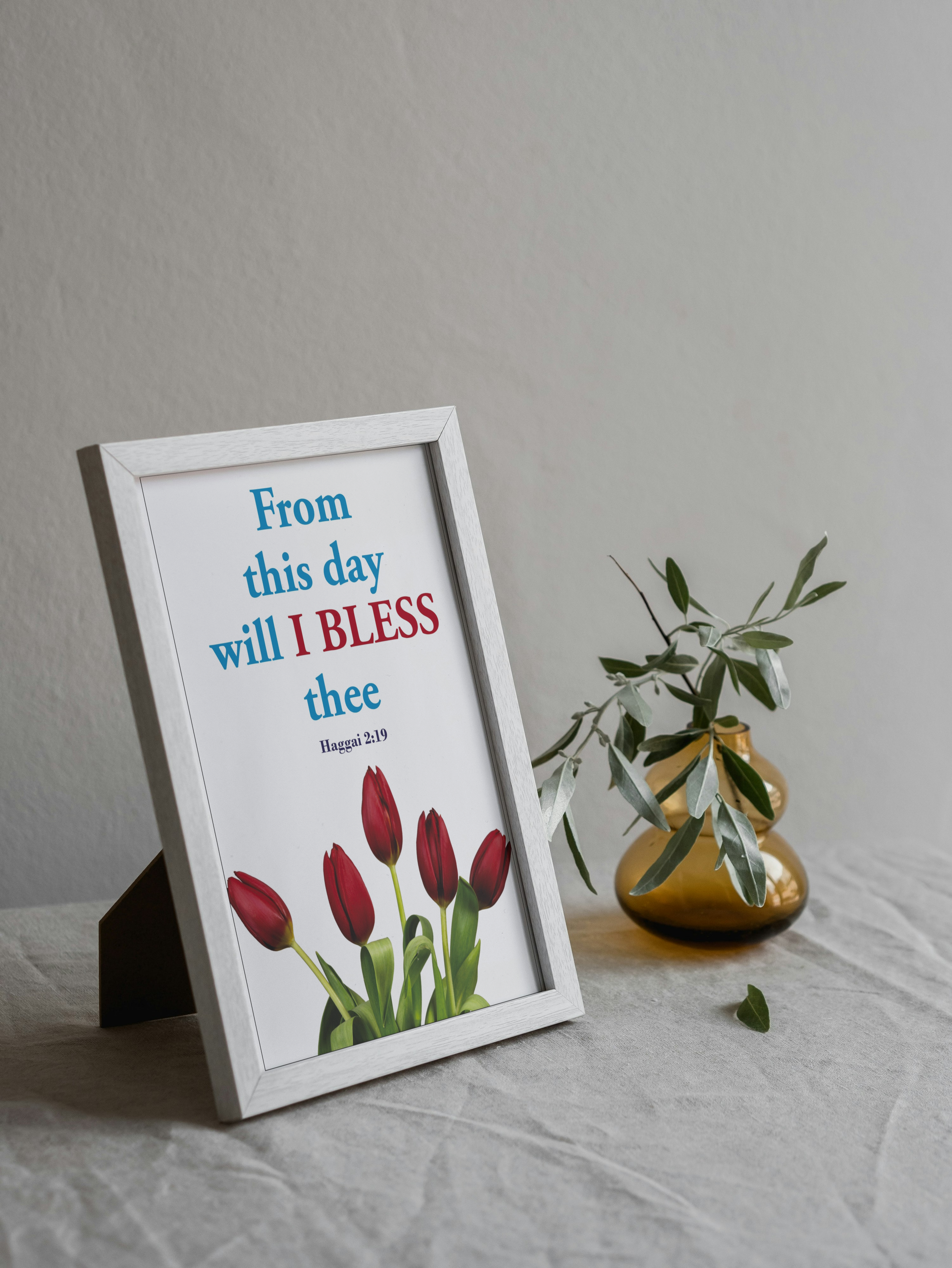 FROM THIS DAY I WILL BLESS YOU