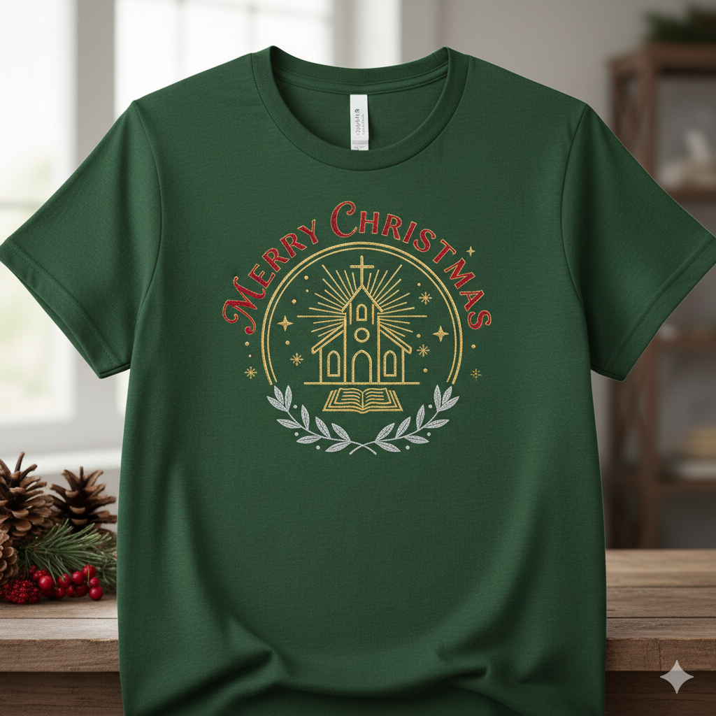 Merry Christmas Church T-Shirt