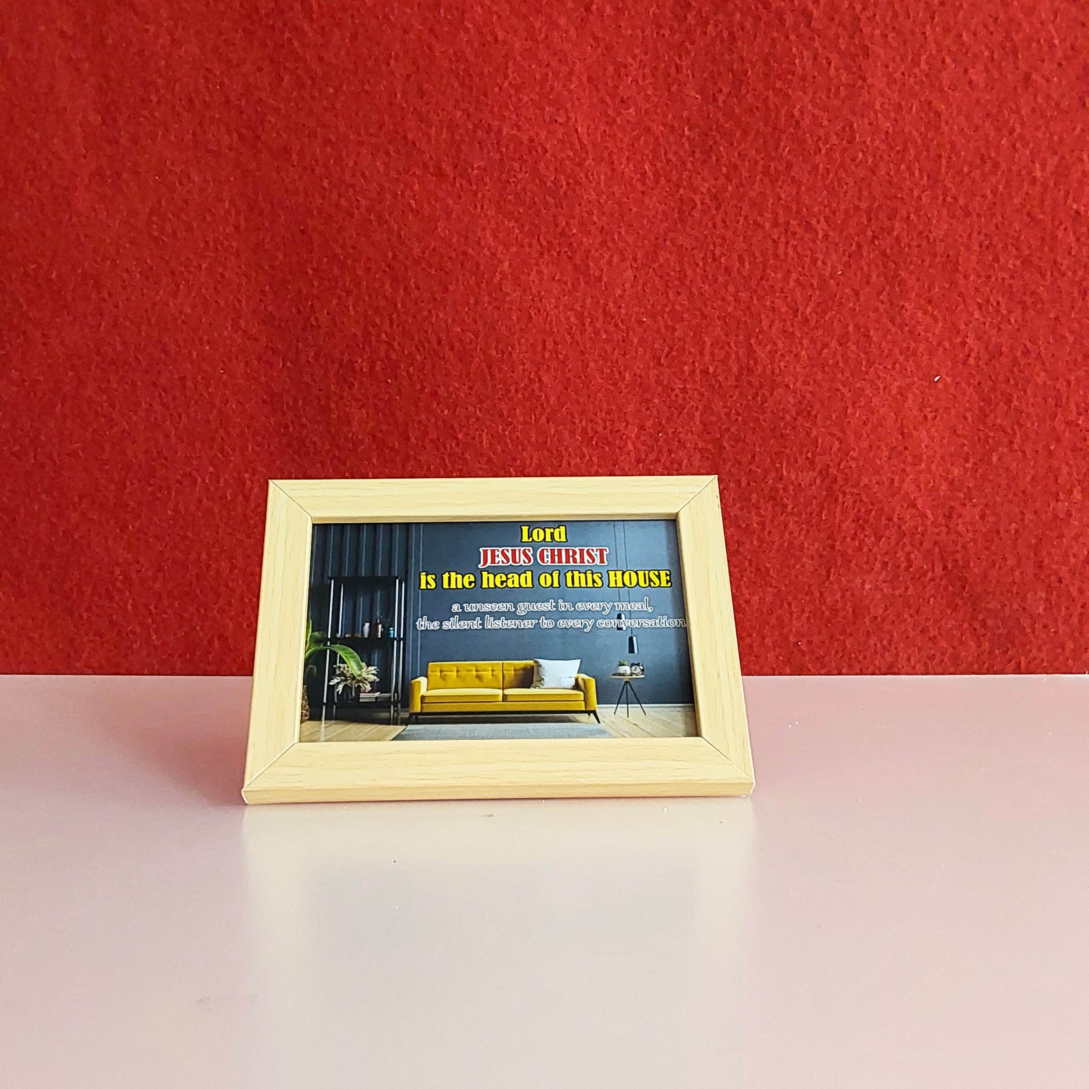 JESUS CHRST IS THE HEAD OF THE HOUSE