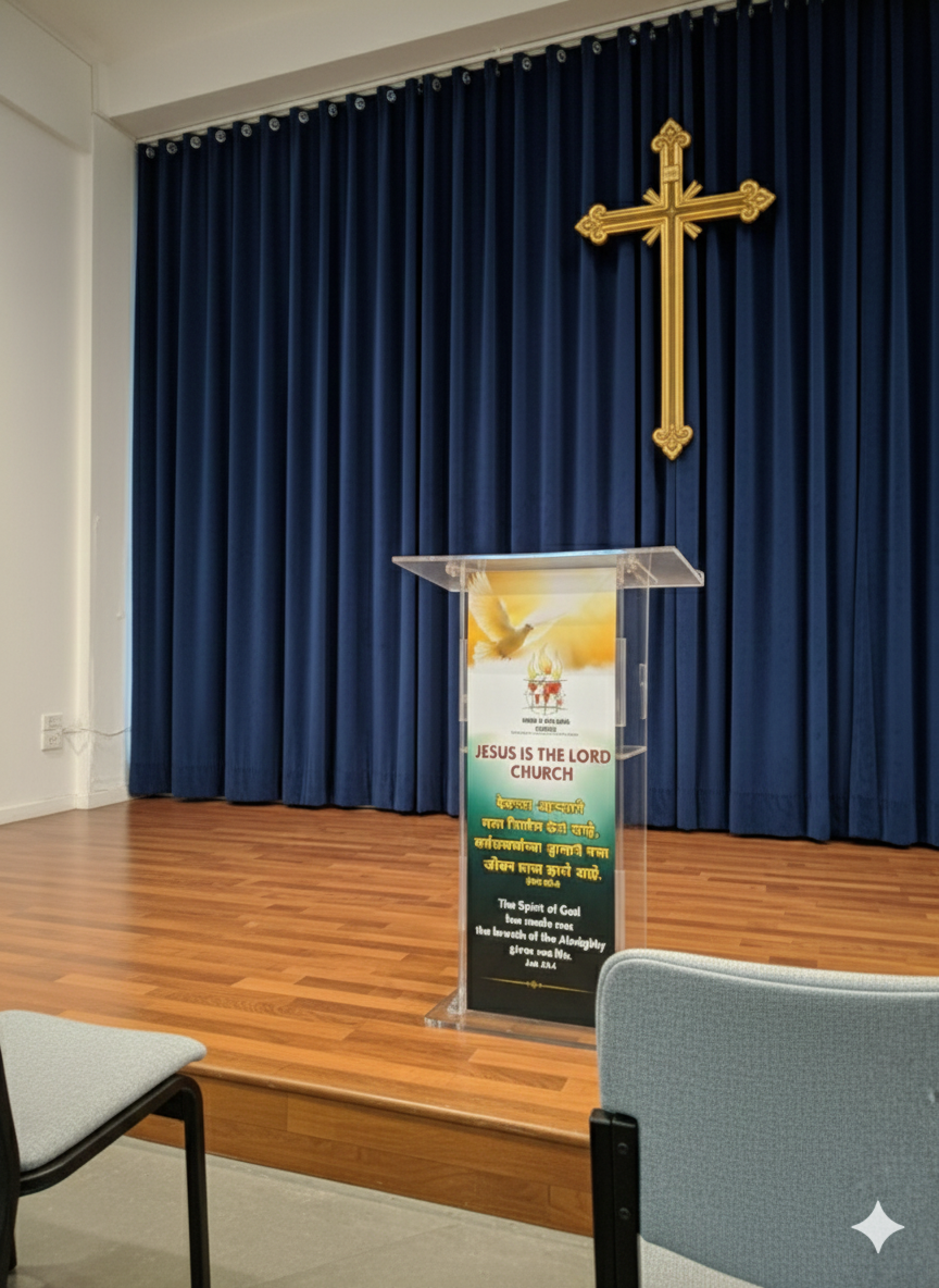 Acrylic Church Podium