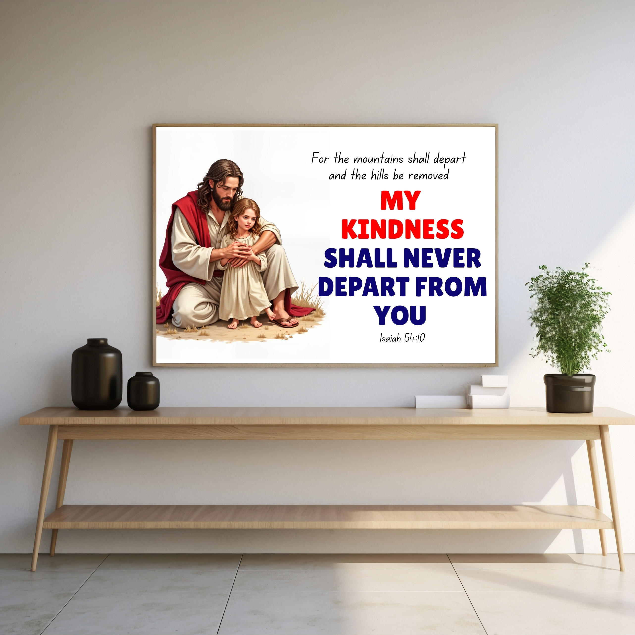 MY KINDNESS SHALL NEVER FAILS