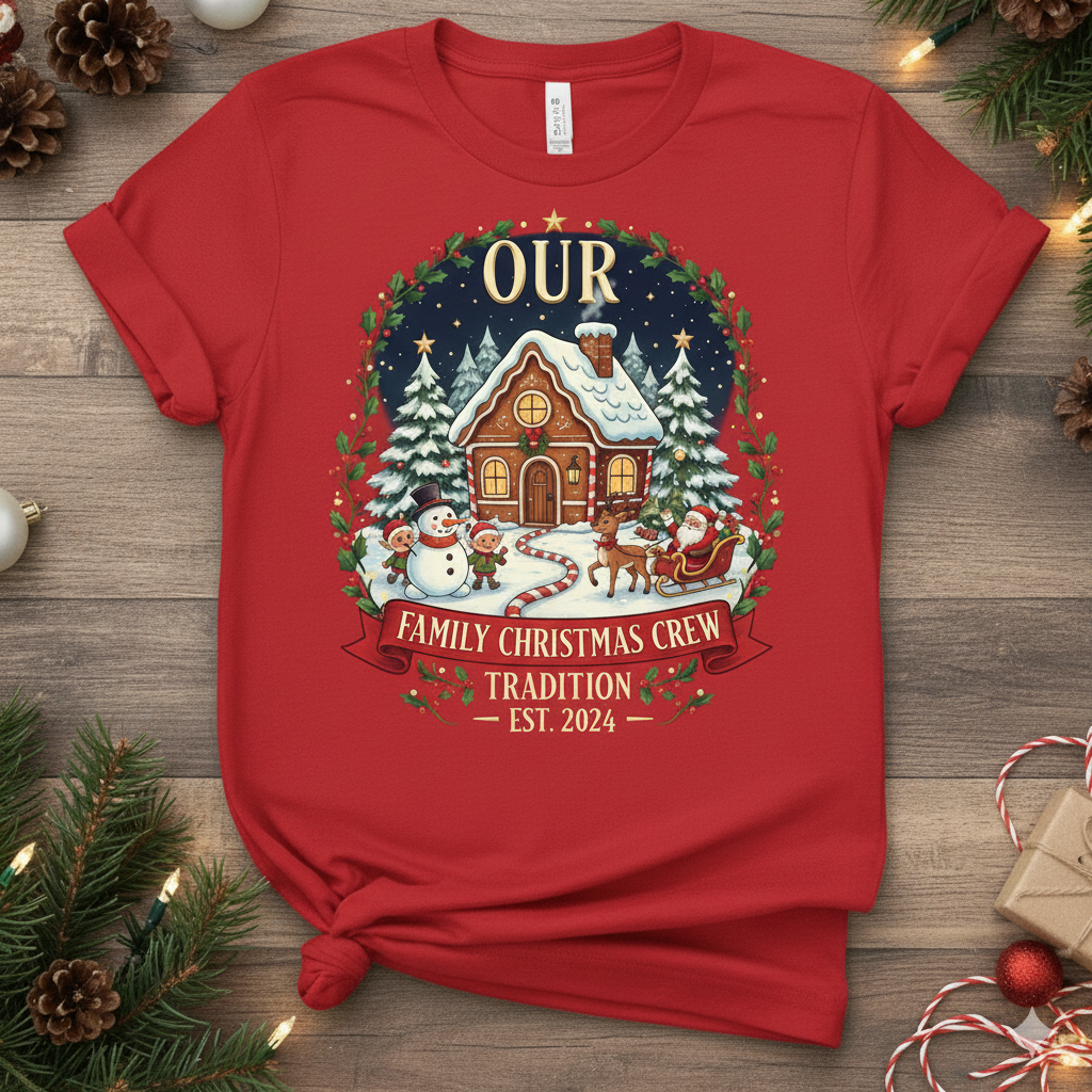 Family Christmas Crew Tradition T-Shirt