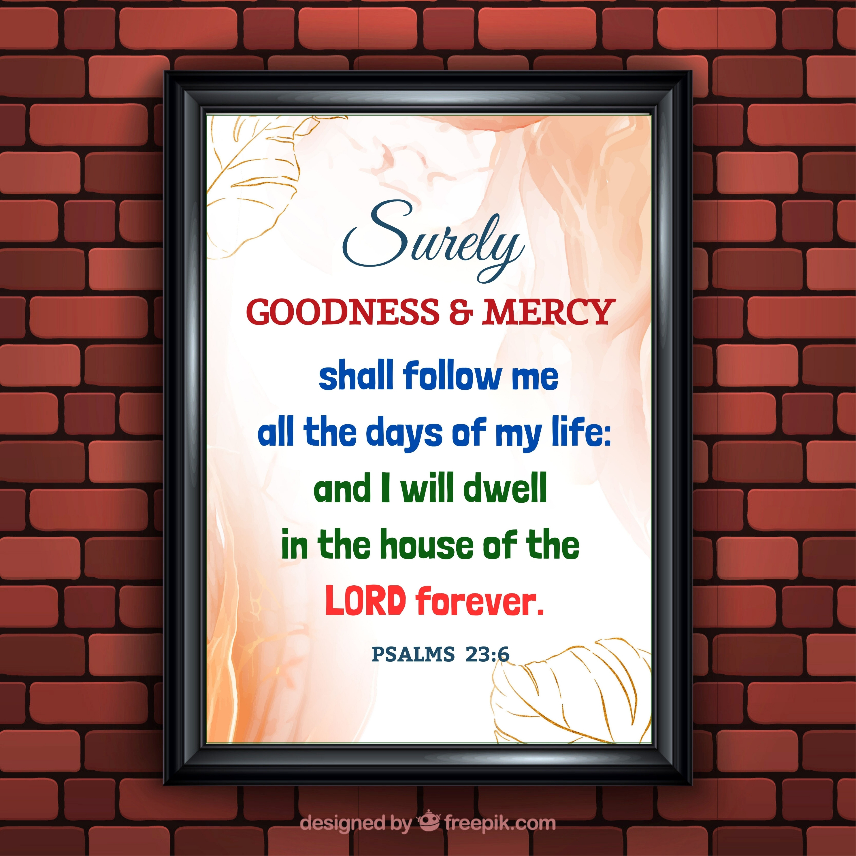 GUDENESS AND MERCY 