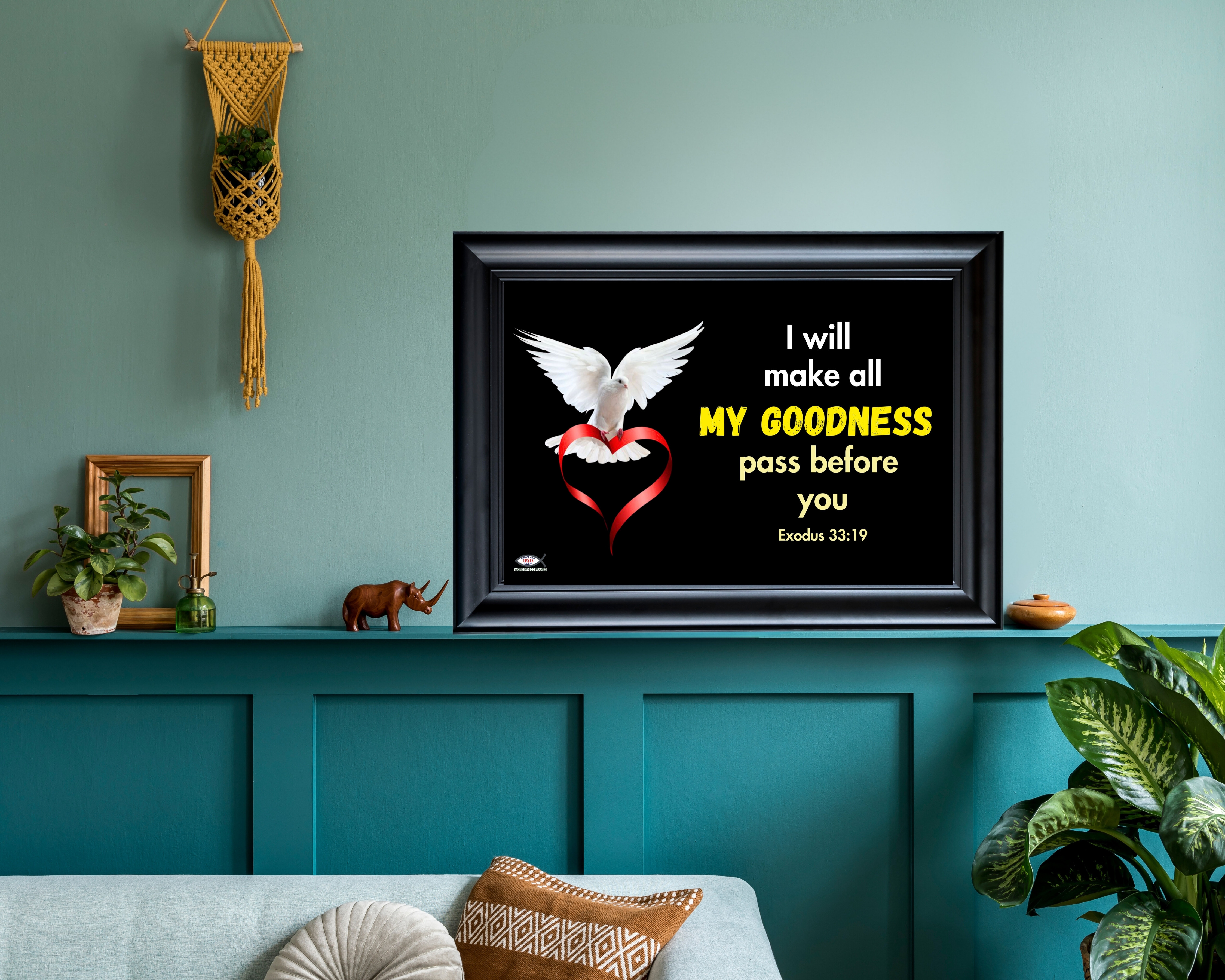 I WILL MAKE MY GOODNESS SHALL PASS 