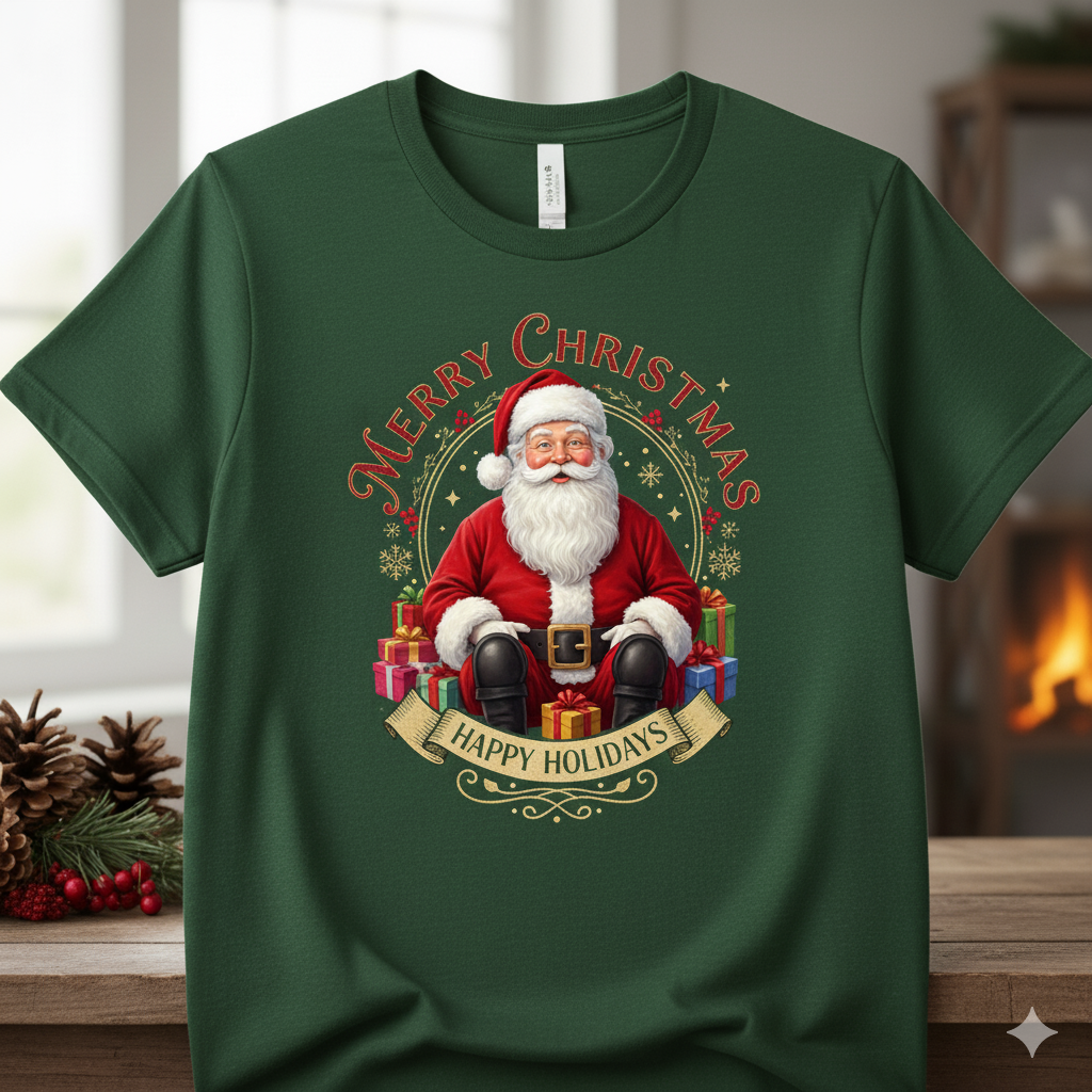 Merry Christmas Santa T-Shirt