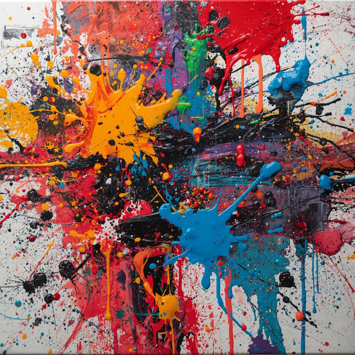 Splatter Art-upplevelse för team + fika