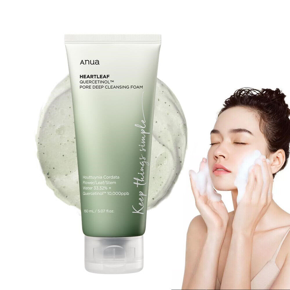 Anua Heartleaf Quercetinol Pore Deep Cleansing Foam 150ml