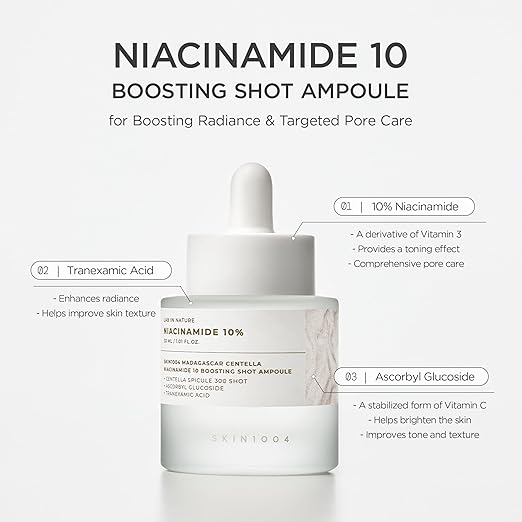 SKIN1004 Niacinamide 10 Boosting Shot Ampoule