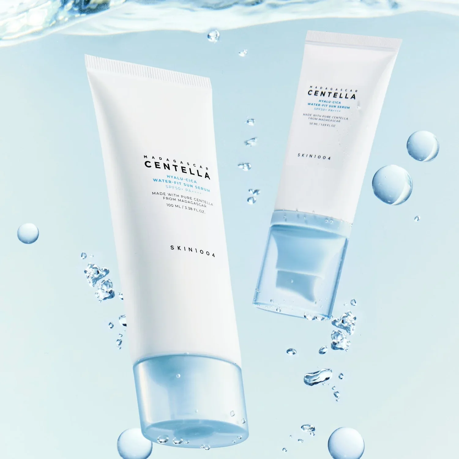 SKIN1004 Hyalu-Cica Water-Fit Sun Serum