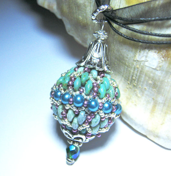 Handmade Beaded Pendant