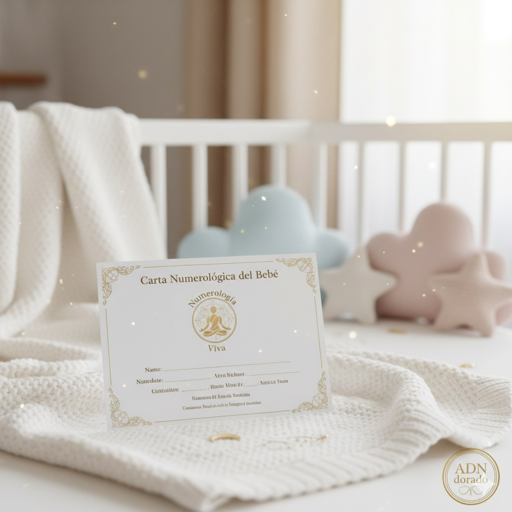 Carta Numerológica del Nombre del Bebé